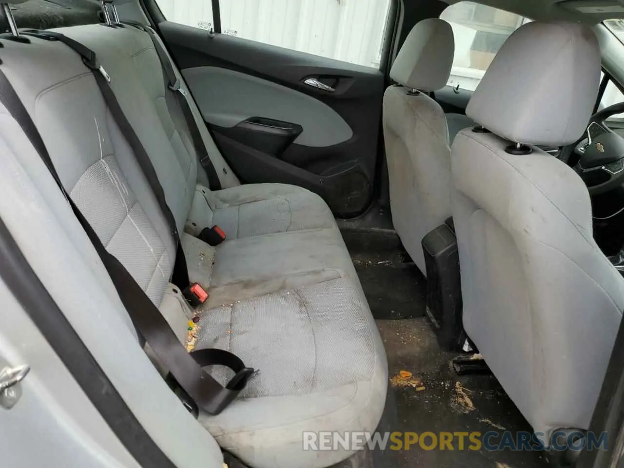 10 Photograph of a damaged car 1G1BC5SM1K7119109 CHEVROLET CRUZE 2019