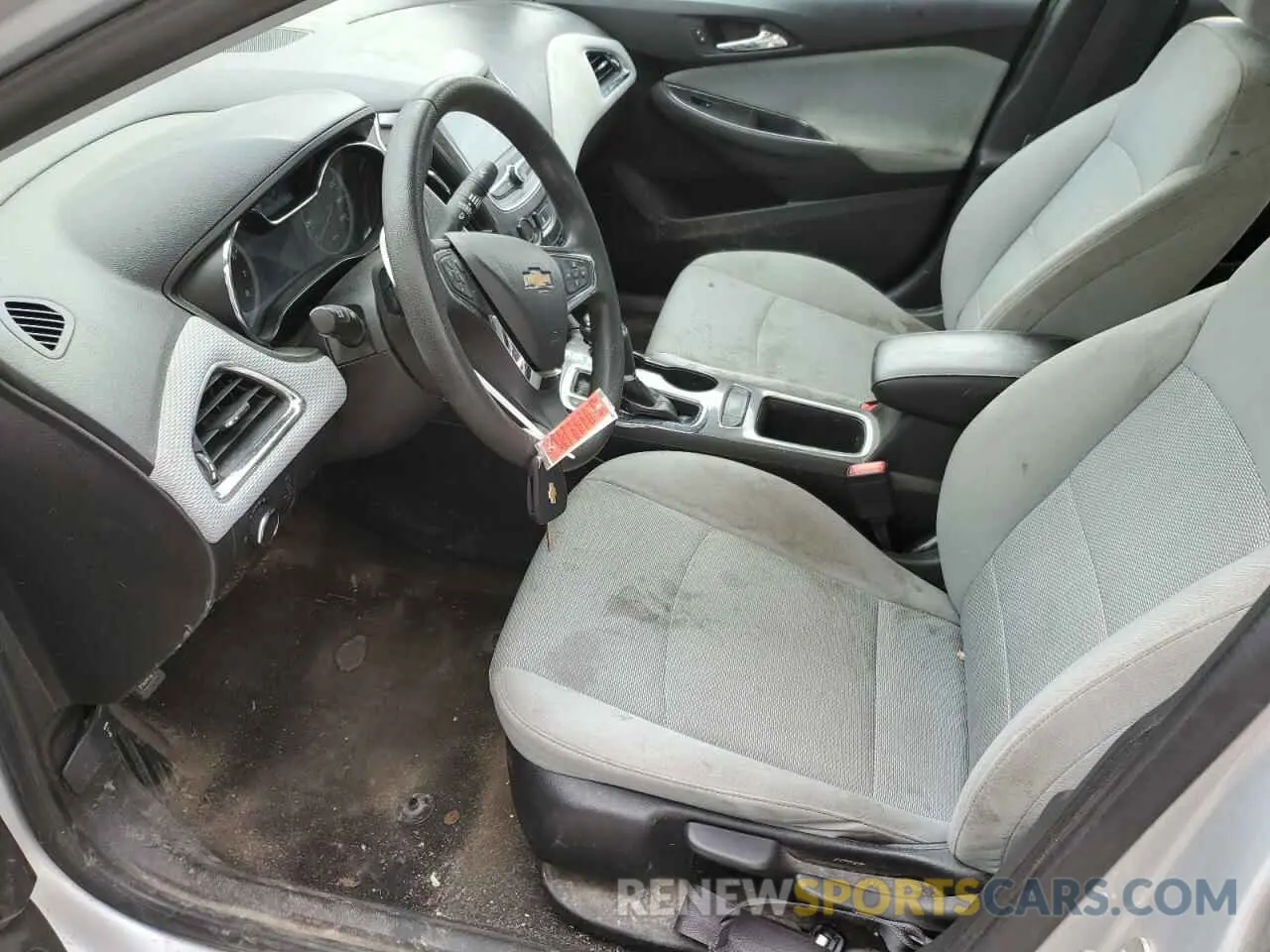 7 Photograph of a damaged car 1G1BC5SM1K7119109 CHEVROLET CRUZE 2019