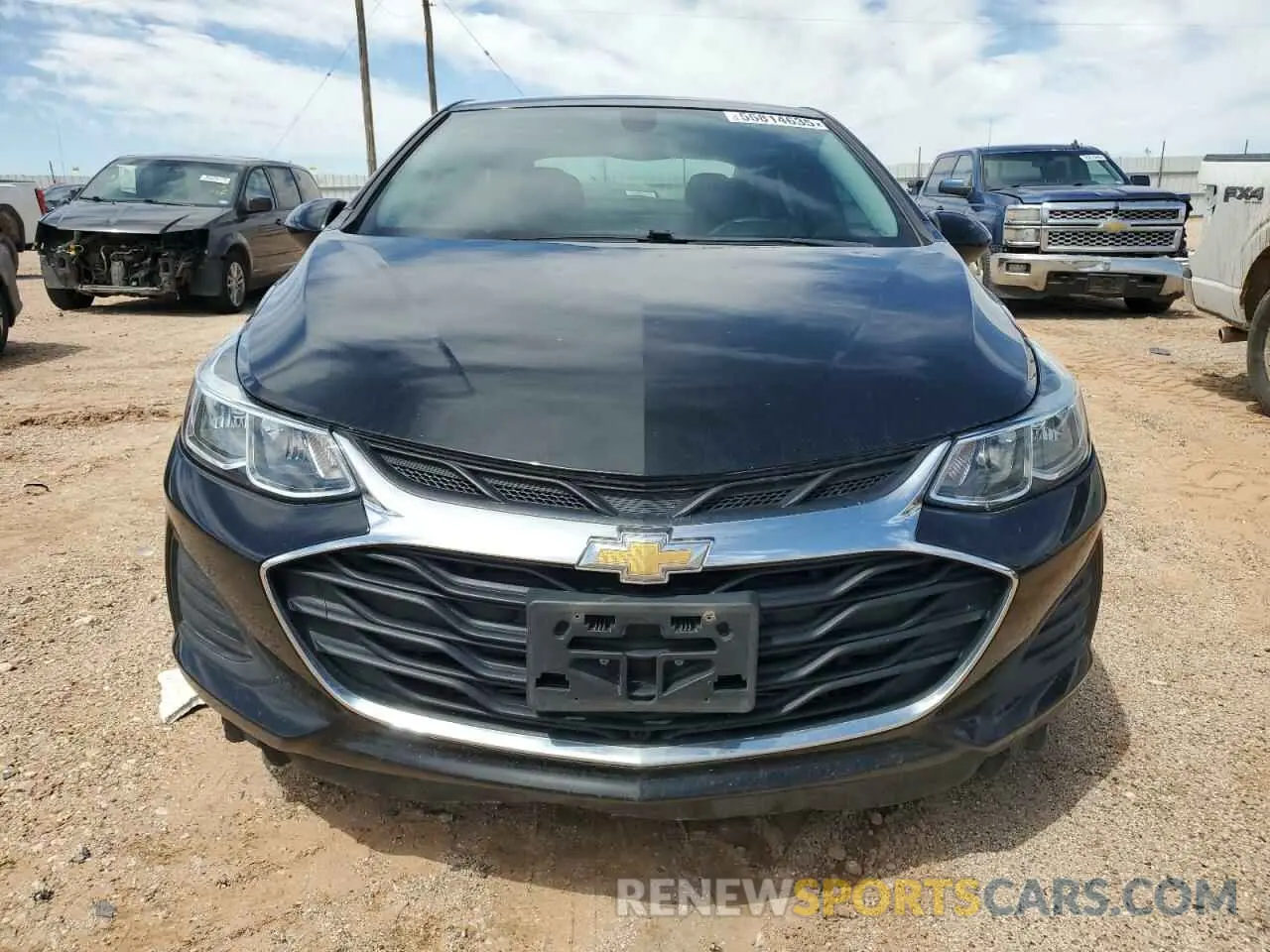 5 Photograph of a damaged car 1G1BC5SM2K7112959 CHEVROLET CRUZE 2019