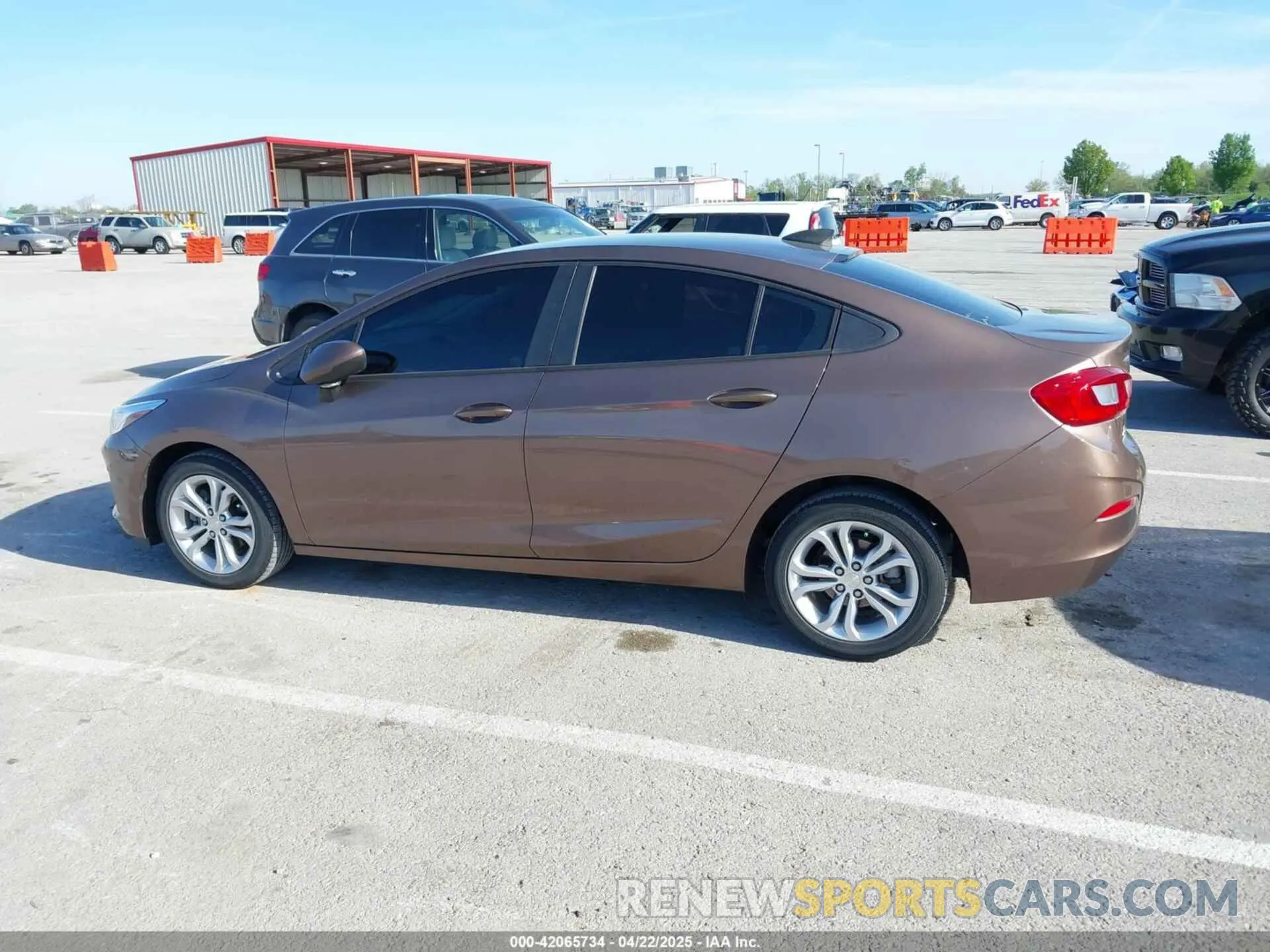 14 Фотография поврежденного автомобиля 1G1BC5SM2K7121922 CHEVROLET CRUZE 2019