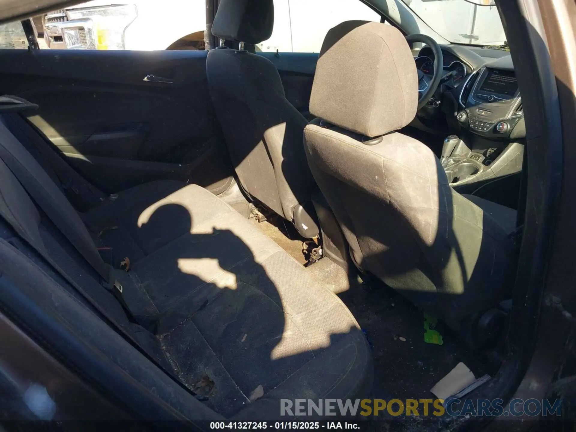 8 Photograph of a damaged car 1G1BC5SM2K7128028 CHEVROLET CRUZE 2019