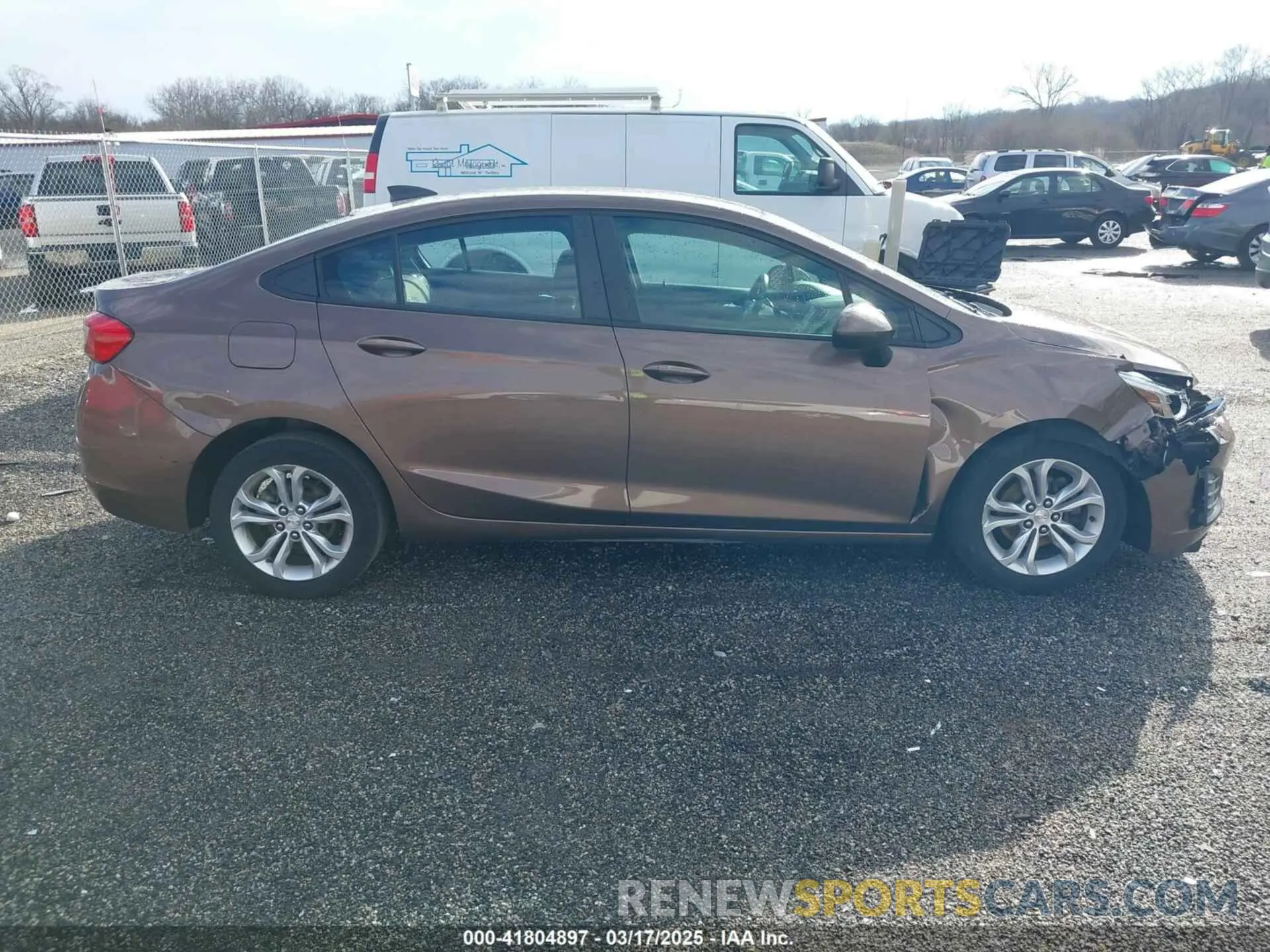13 Фотография поврежденного автомобиля 1G1BC5SM2K7129891 CHEVROLET CRUZE 2019