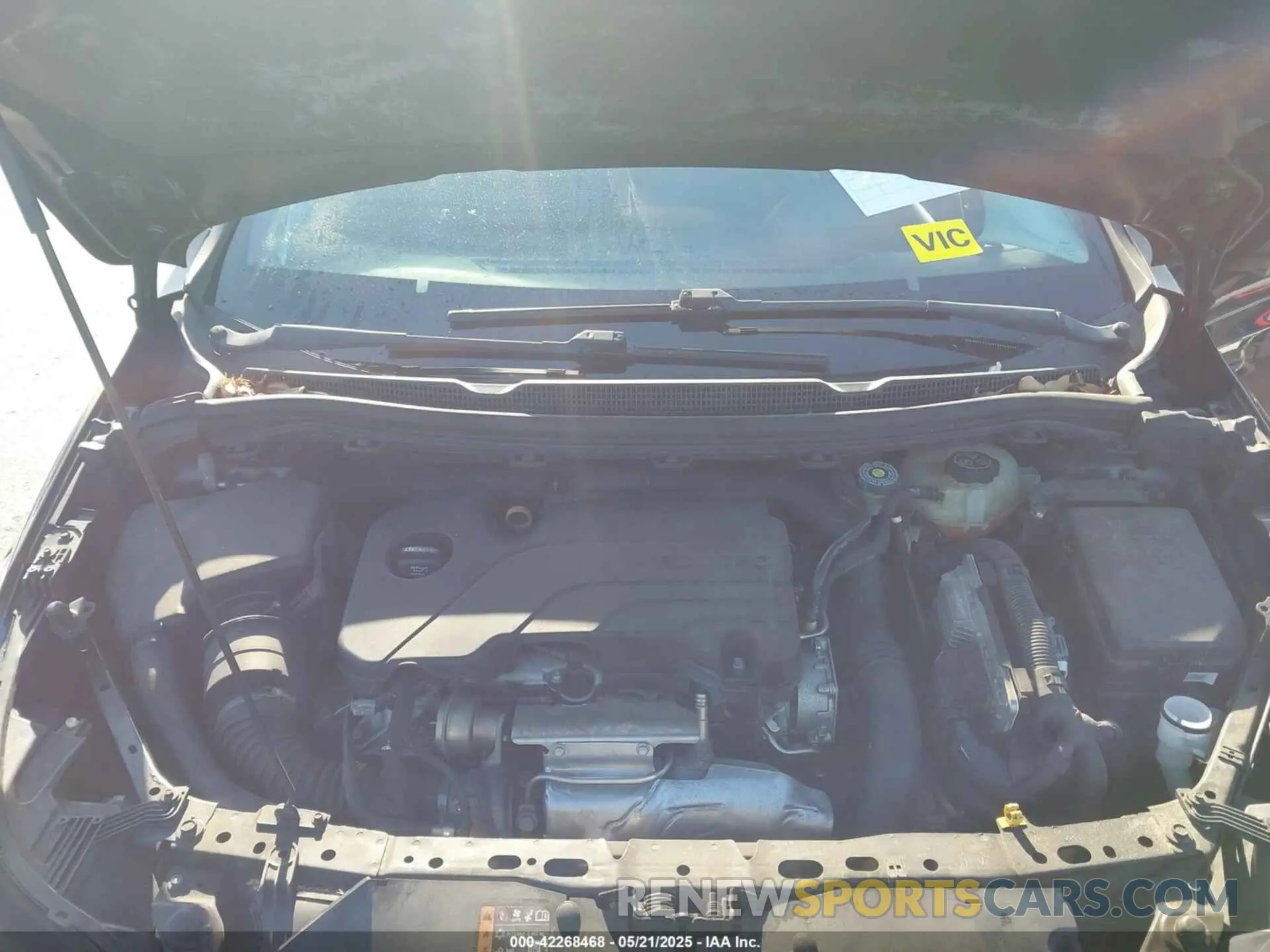 10 Photograph of a damaged car 1G1BC5SM2K7151535 CHEVROLET CRUZE 2019