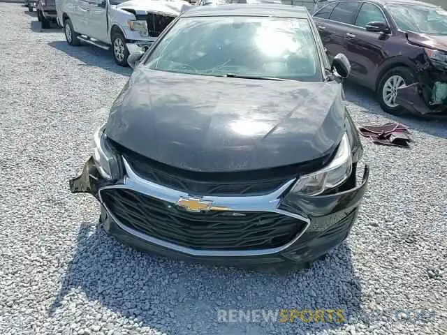 10 Photograph of a damaged car 1G1BC5SM2K7152247 CHEVROLET CRUZE 2019