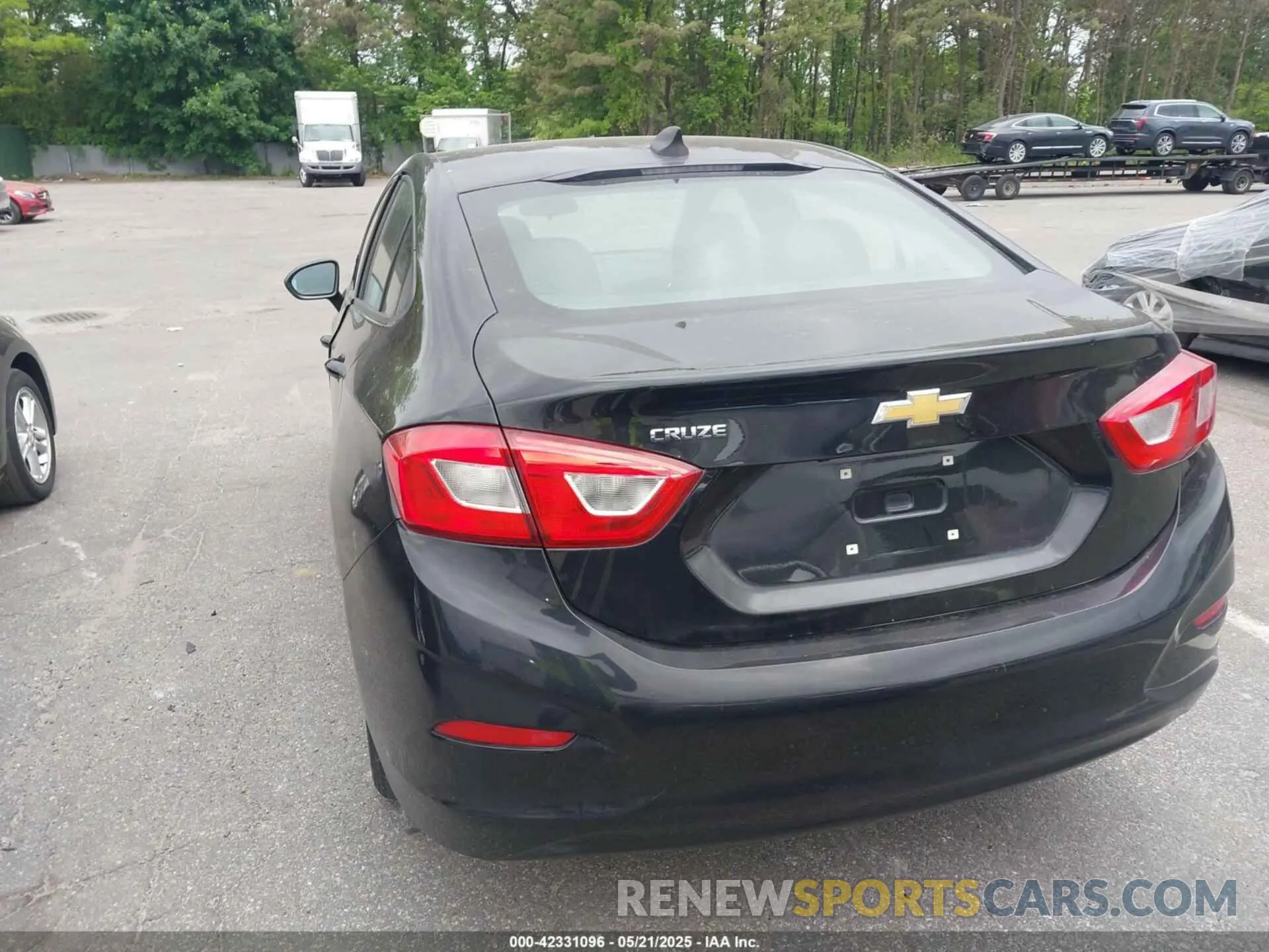 16 Photograph of a damaged car 1G1BC5SM3K7149292 CHEVROLET CRUZE 2019