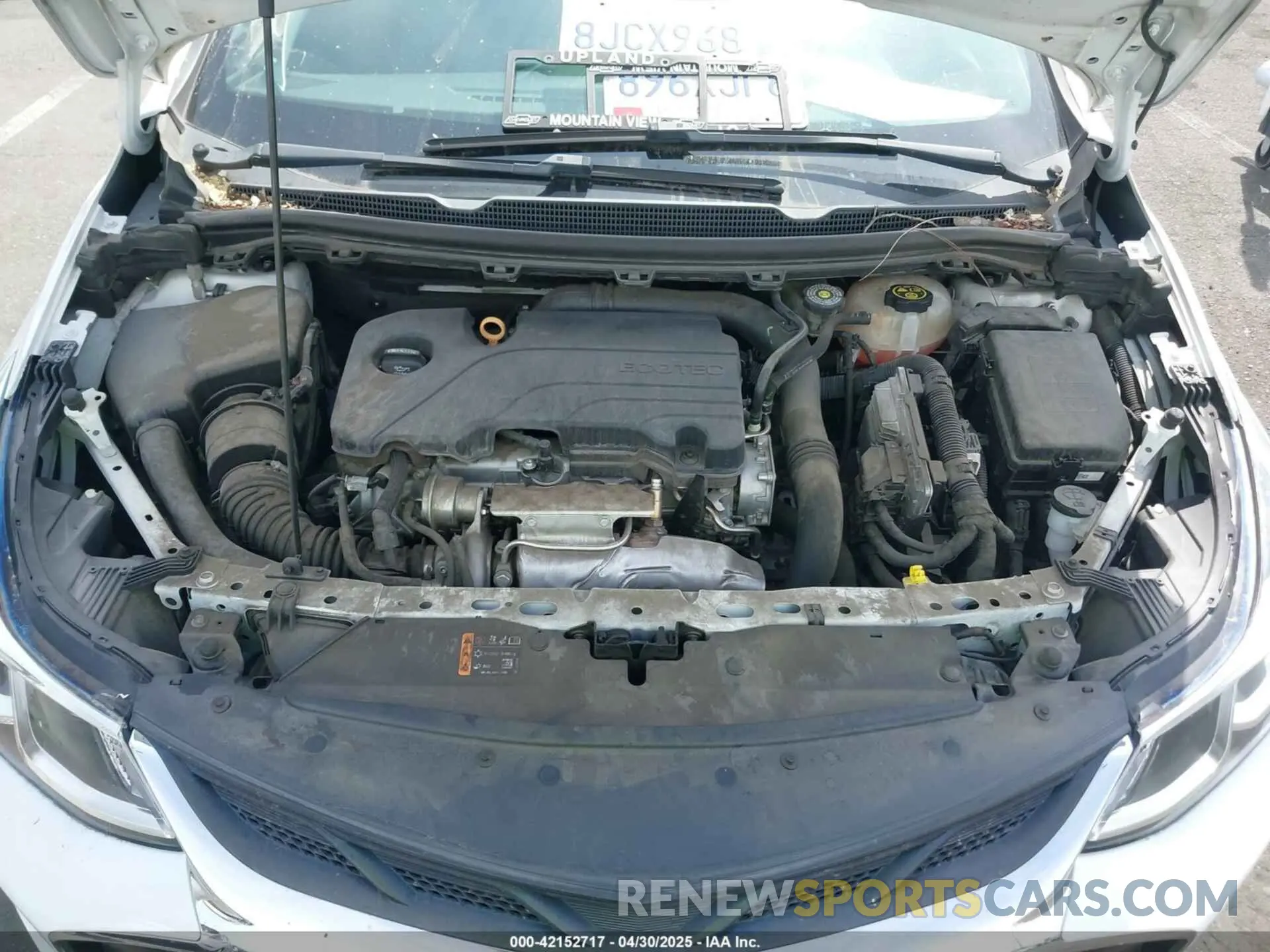 10 Фотография поврежденного автомобиля 1G1BC5SM4K7125115 CHEVROLET CRUZE 2019