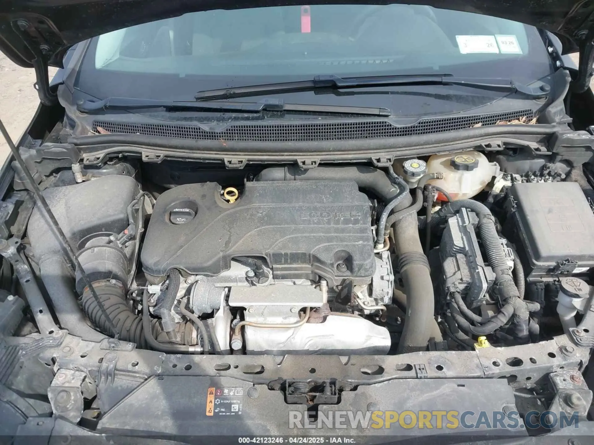 10 Photograph of a damaged car 1G1BC5SM4K7152251 CHEVROLET CRUZE 2019