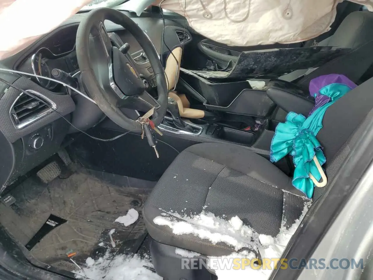 7 Фотография поврежденного автомобиля 1G1BC5SM5K7148094 CHEVROLET CRUZE 2019