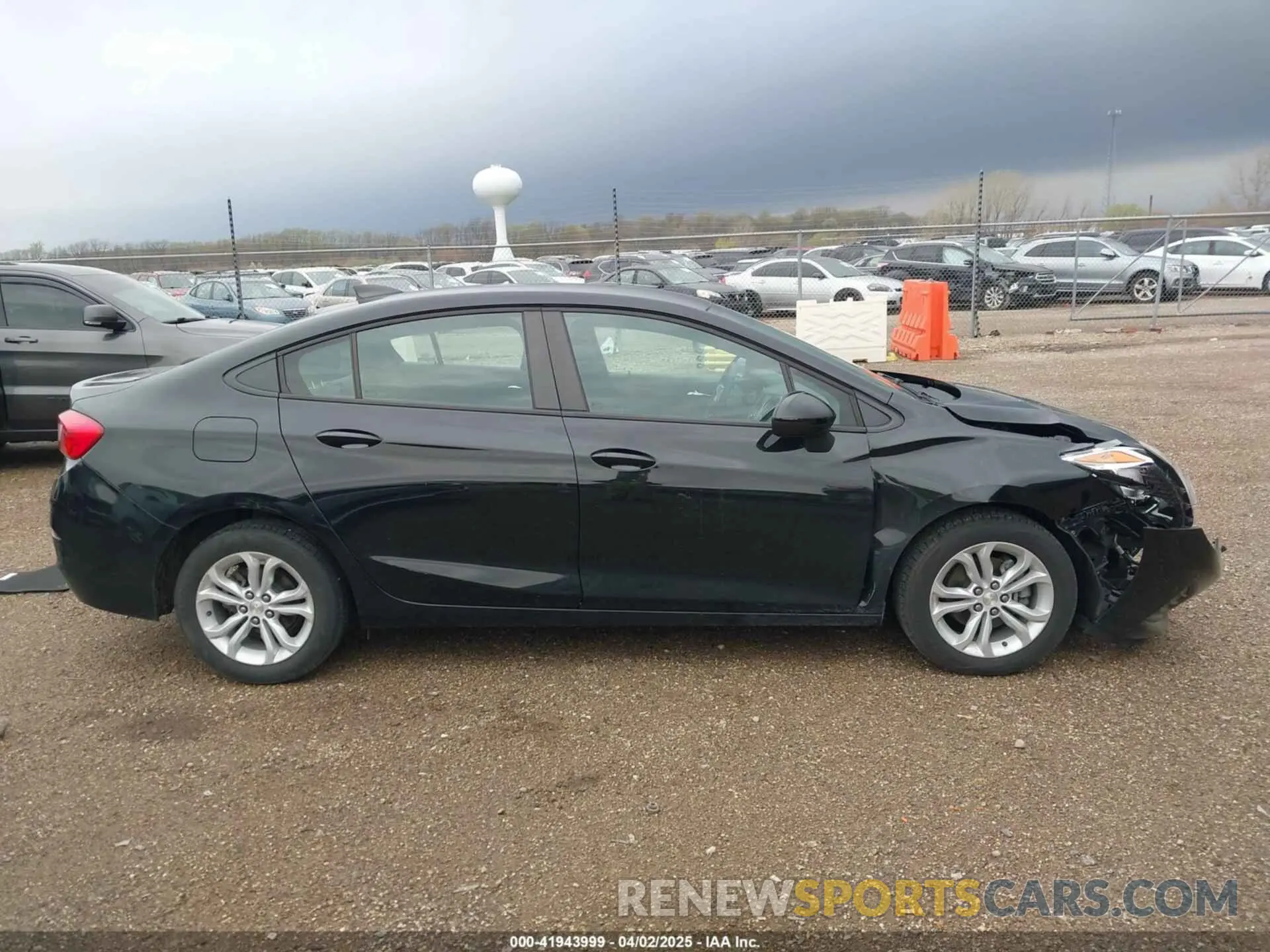14 Photograph of a damaged car 1G1BC5SM5K7149214 CHEVROLET CRUZE 2019