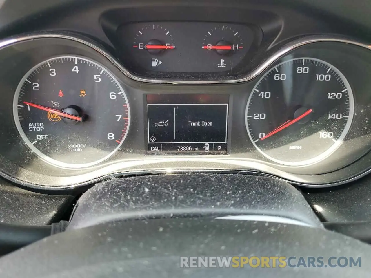 9 Photograph of a damaged car 1G1BC5SM6K7107635 CHEVROLET CRUZE 2019