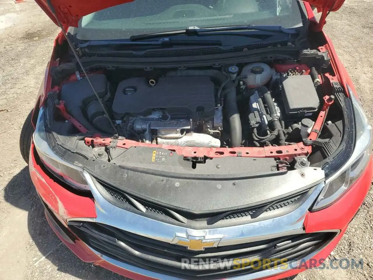 11 Photograph of a damaged car 1G1BC5SM6K7130672 CHEVROLET CRUZE 2019
