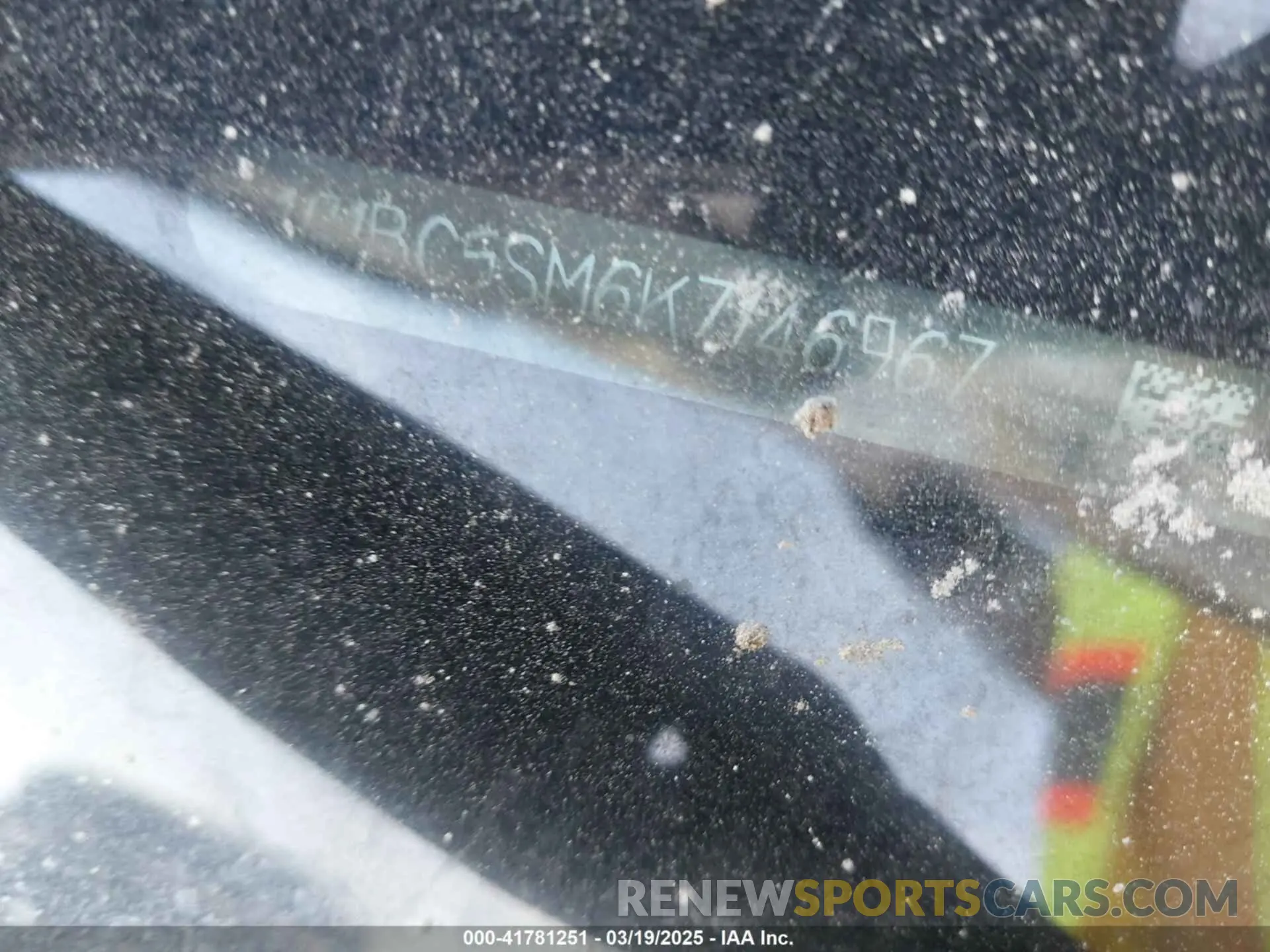 9 Photograph of a damaged car 1G1BC5SM6K7146967 CHEVROLET CRUZE 2019