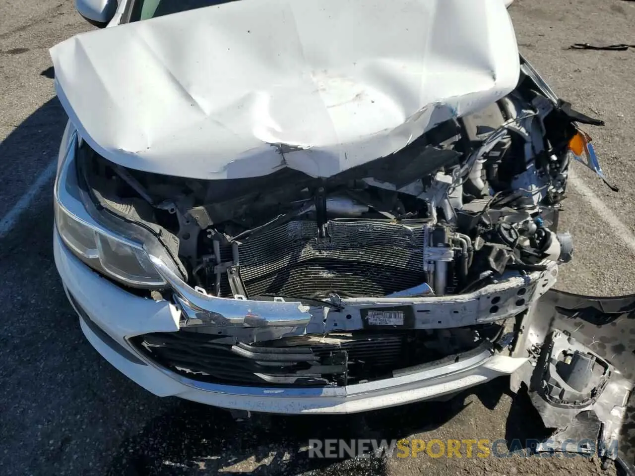 11 Photograph of a damaged car 1G1BC5SM7K7123231 CHEVROLET CRUZE 2019