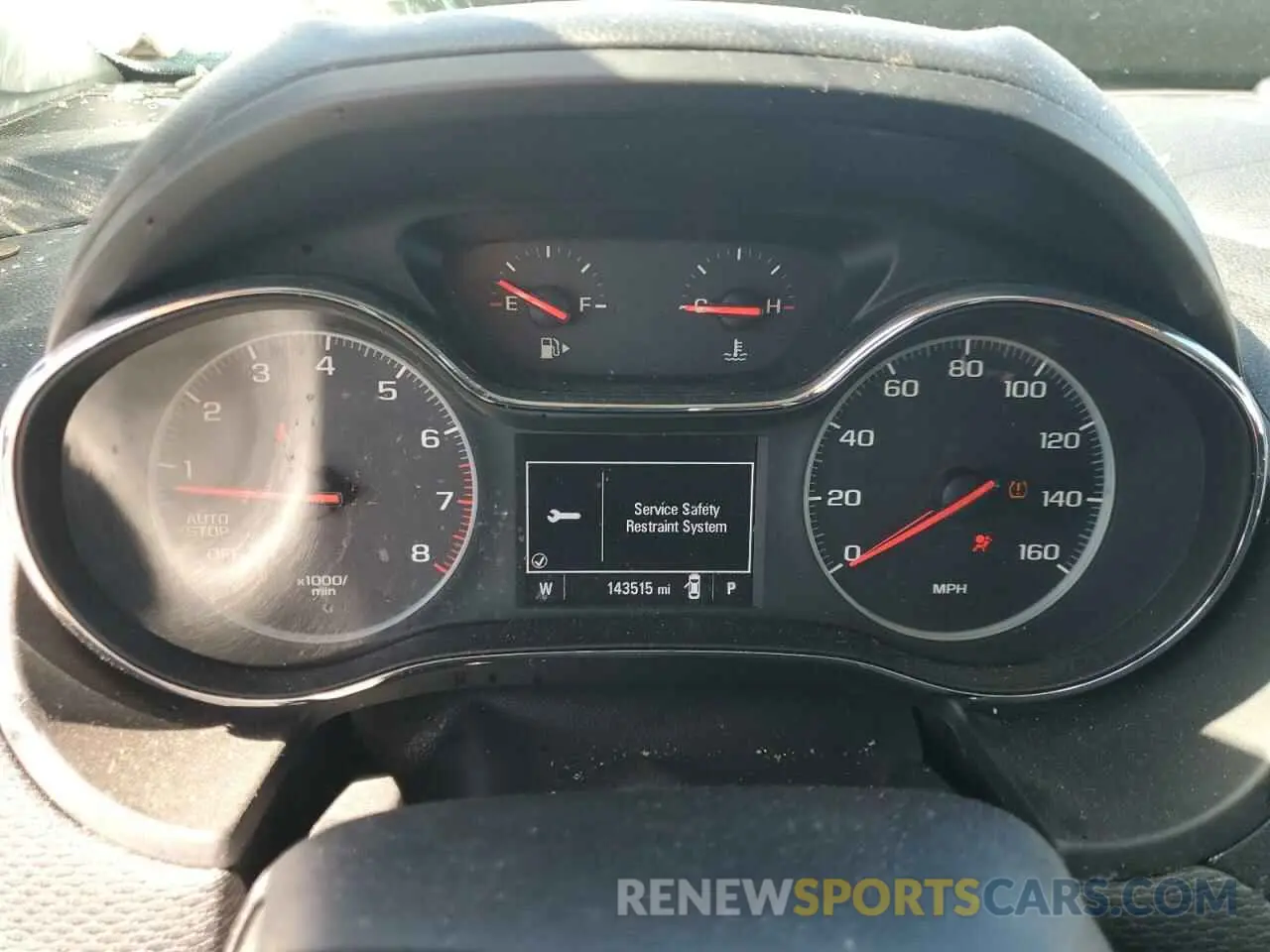 9 Photograph of a damaged car 1G1BC5SM7K7123231 CHEVROLET CRUZE 2019