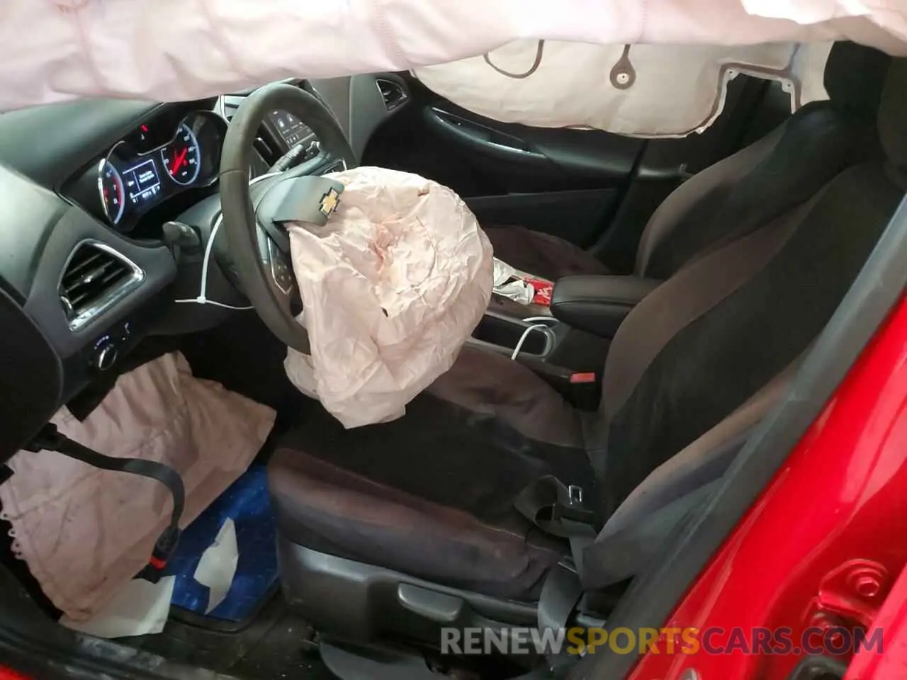 7 Photograph of a damaged car 1G1BC5SM8K7135789 CHEVROLET CRUZE 2019