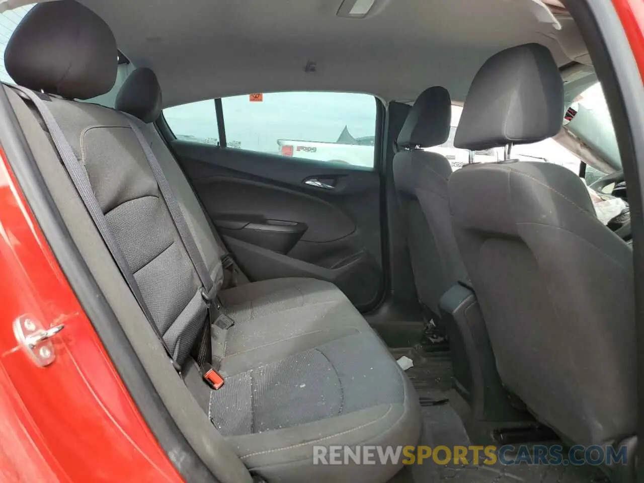10 Фотография поврежденного автомобиля 1G1BC5SM9K7126633 CHEVROLET CRUZE 2019