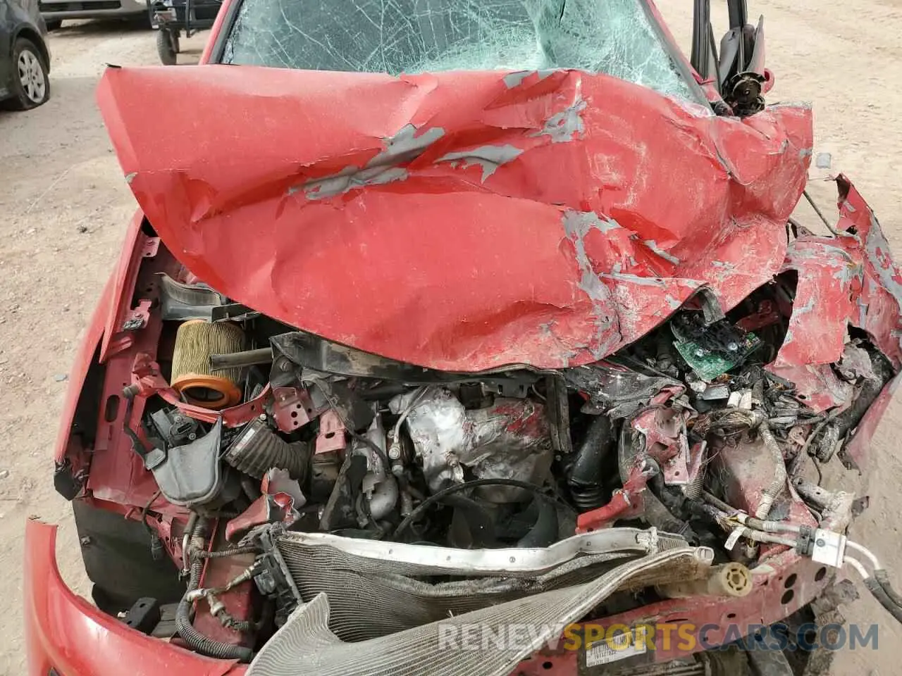 11 Фотография поврежденного автомобиля 1G1BC5SM9K7126633 CHEVROLET CRUZE 2019
