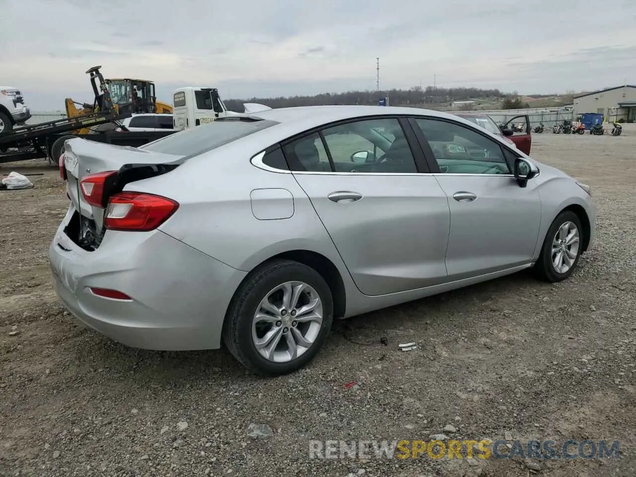 3 Photograph of a damaged car 1G1BE5SM0K7117359 CHEVROLET CRUZE 2019