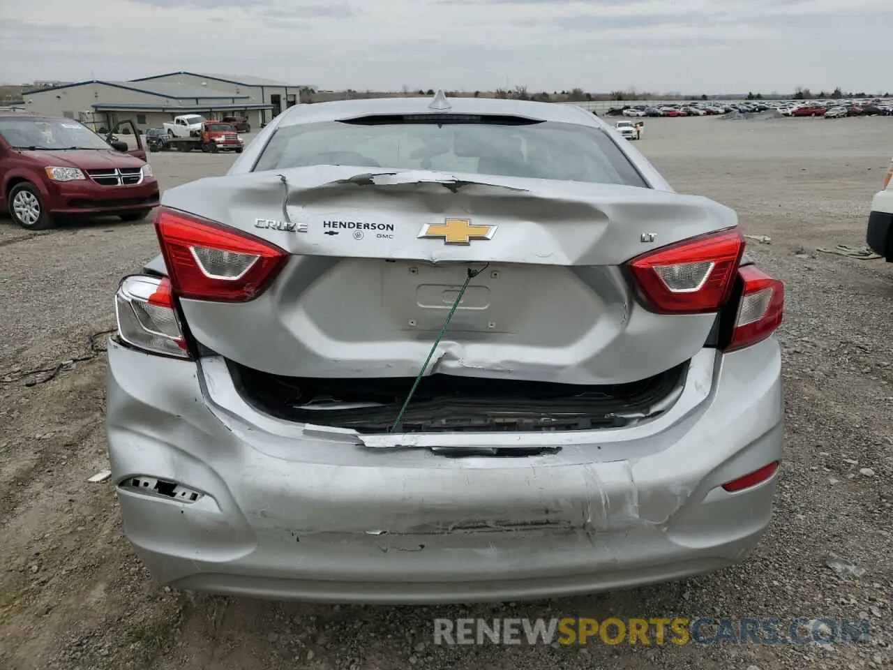6 Photograph of a damaged car 1G1BE5SM0K7117359 CHEVROLET CRUZE 2019
