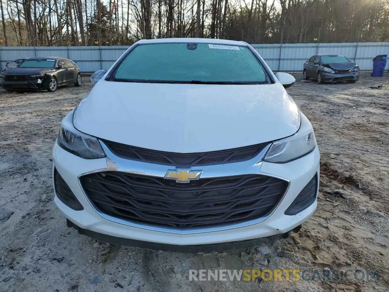 5 Photograph of a damaged car 1G1BE5SM0K7121296 CHEVROLET CRUZE 2019