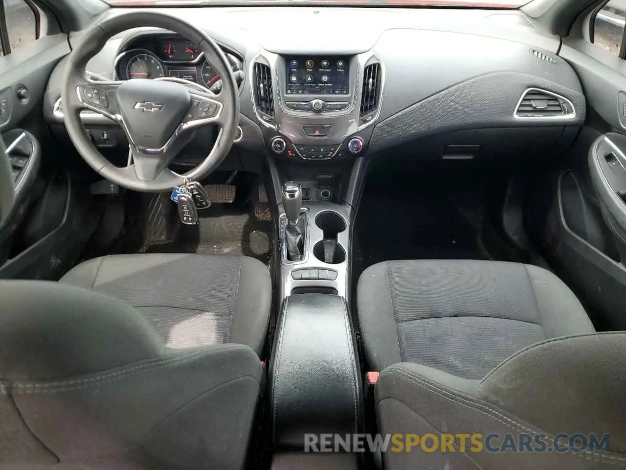 8 Фотография поврежденного автомобиля 1G1BE5SM1K7104863 CHEVROLET CRUZE 2019