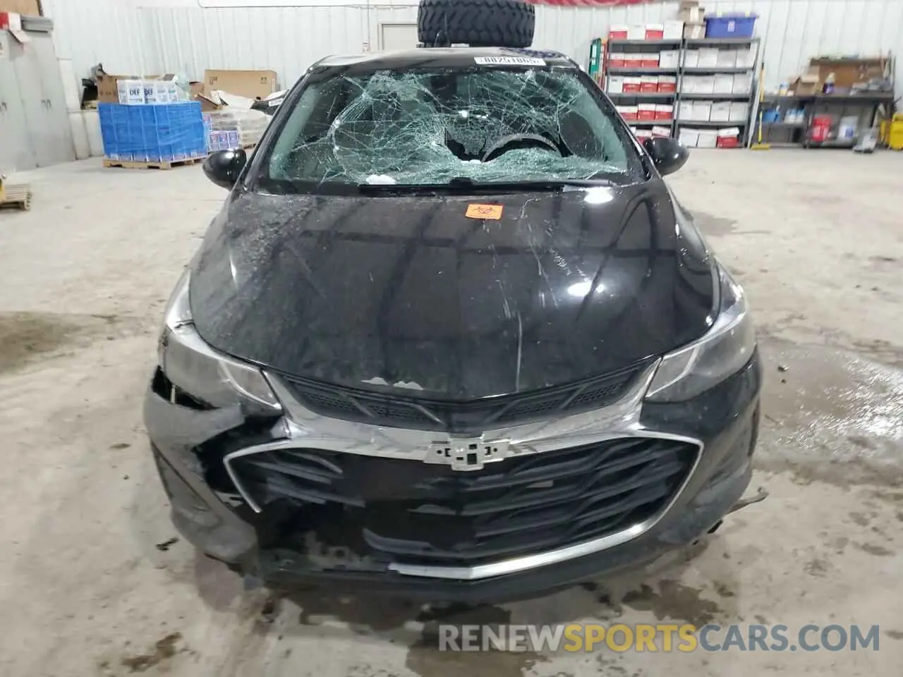 5 Photograph of a damaged car 1G1BE5SM1K7125633 CHEVROLET CRUZE 2019