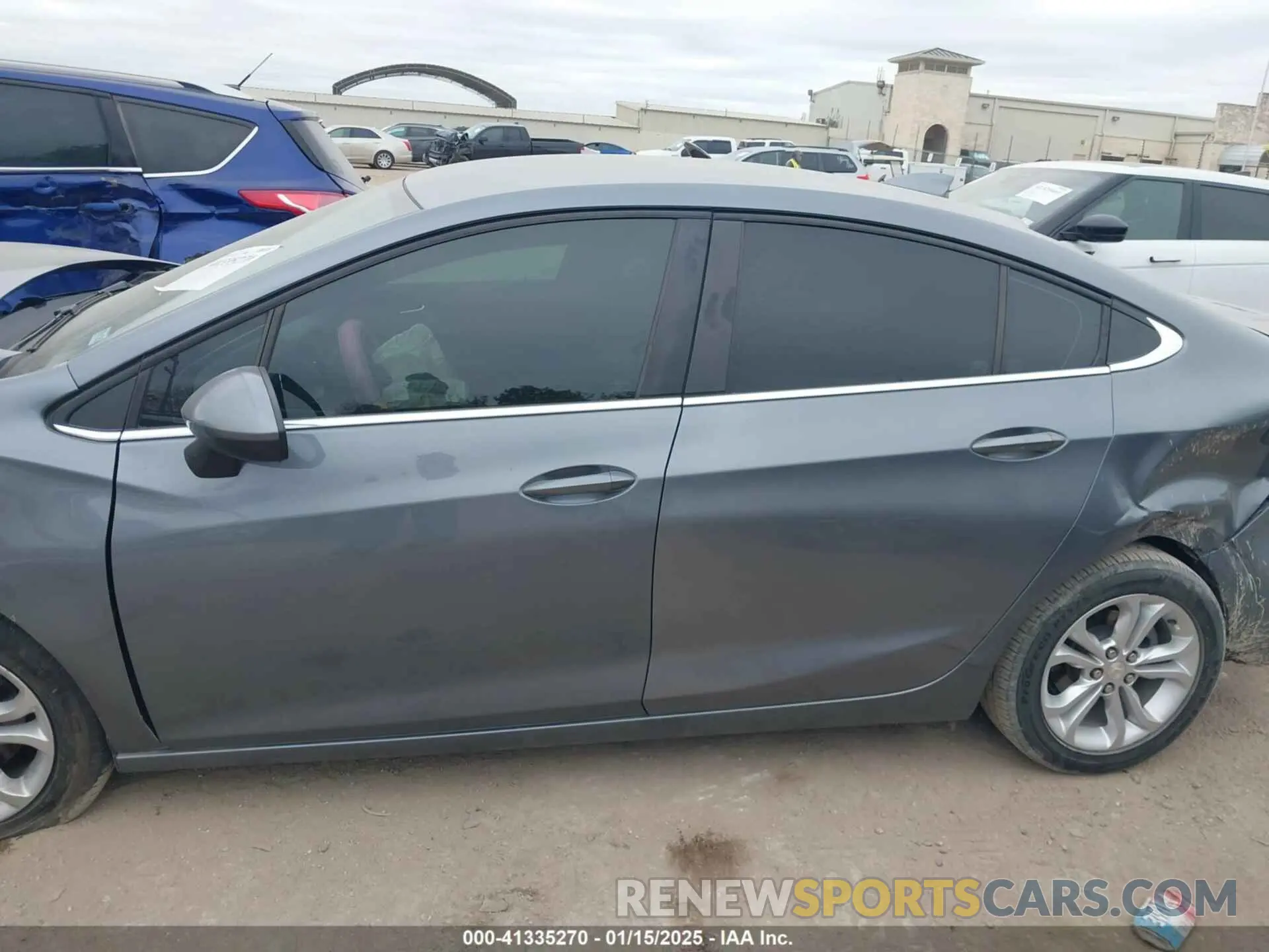 14 Photograph of a damaged car 1G1BE5SM1K7127608 CHEVROLET CRUZE 2019
