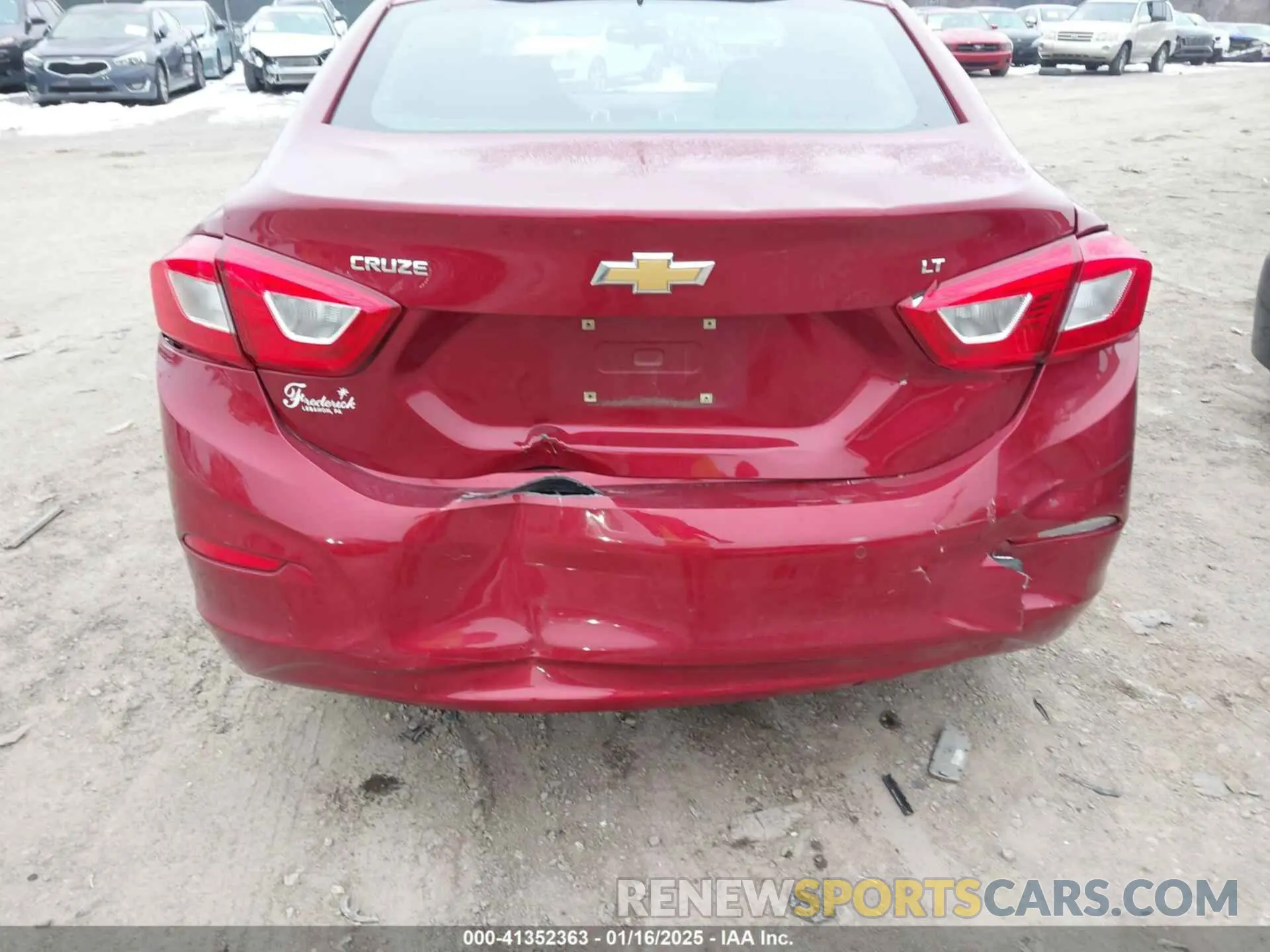 6 Photograph of a damaged car 1G1BE5SM1K7140178 CHEVROLET CRUZE 2019