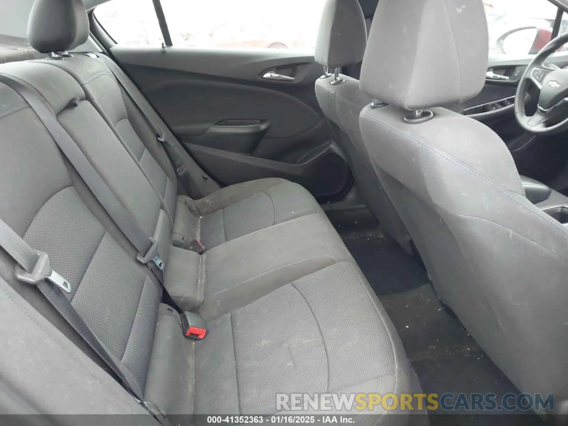 8 Photograph of a damaged car 1G1BE5SM1K7140178 CHEVROLET CRUZE 2019