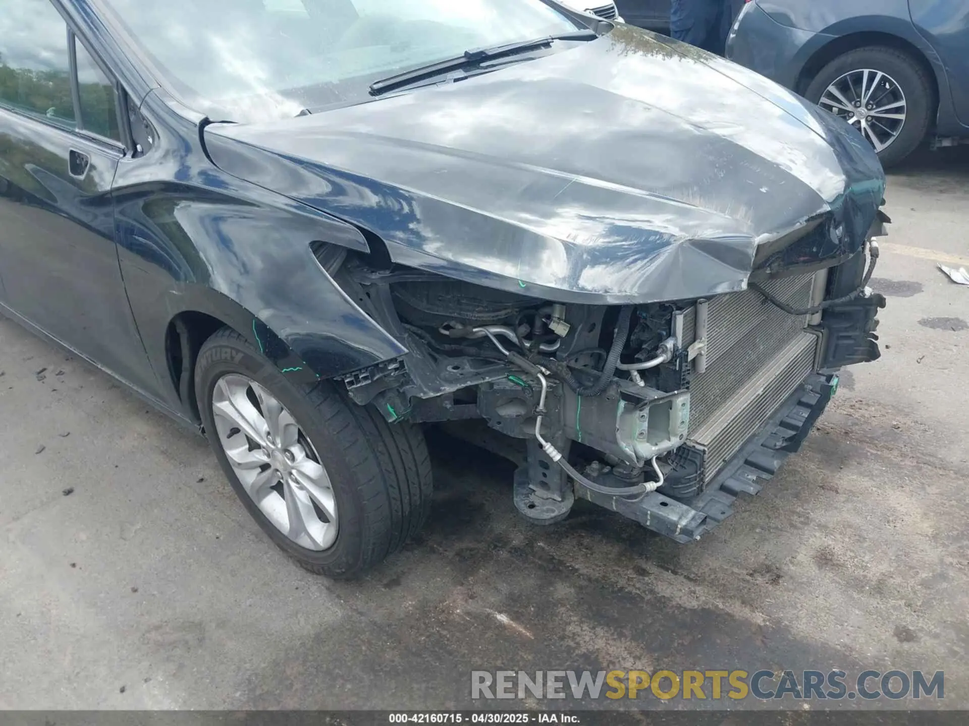 6 Фотография поврежденного автомобиля 1G1BE5SM1K7141234 CHEVROLET CRUZE 2019