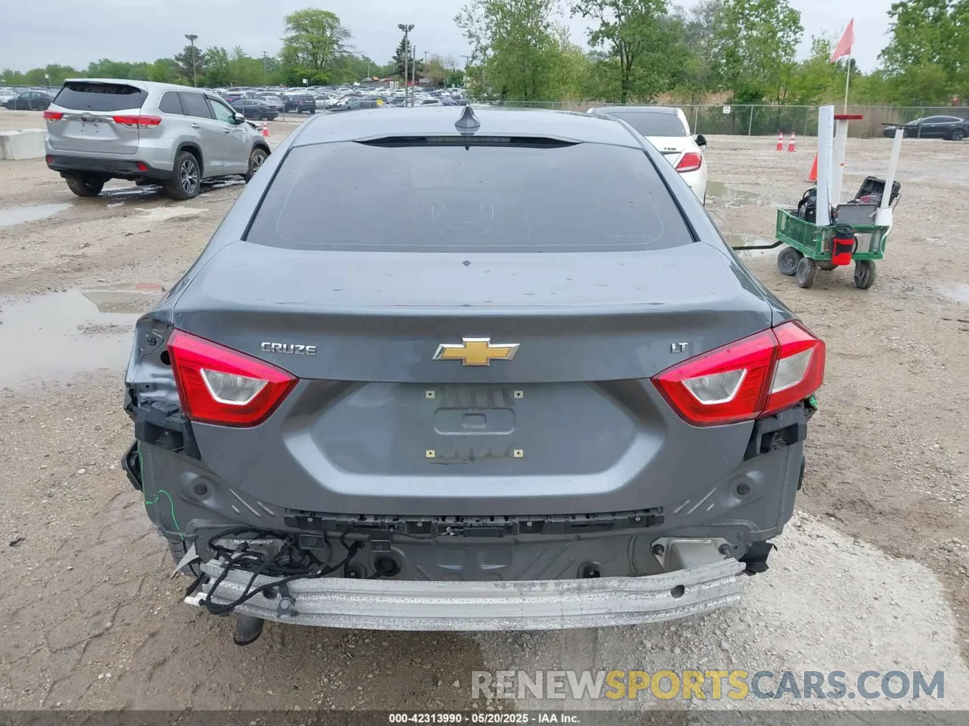 16 Photograph of a damaged car 1G1BE5SM2K7103799 CHEVROLET CRUZE 2019