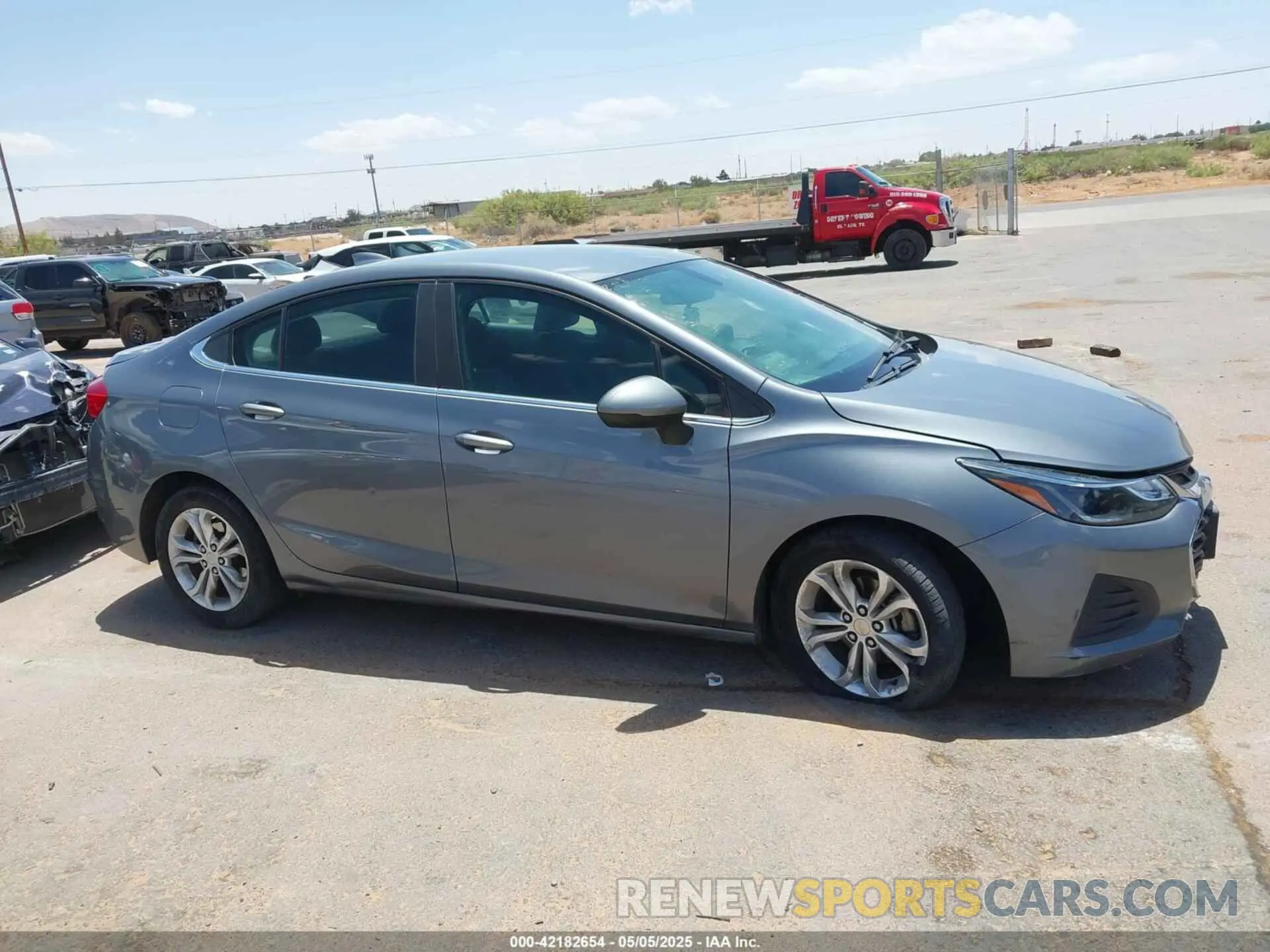 13 Photograph of a damaged car 1G1BE5SM2K7118111 CHEVROLET CRUZE 2019