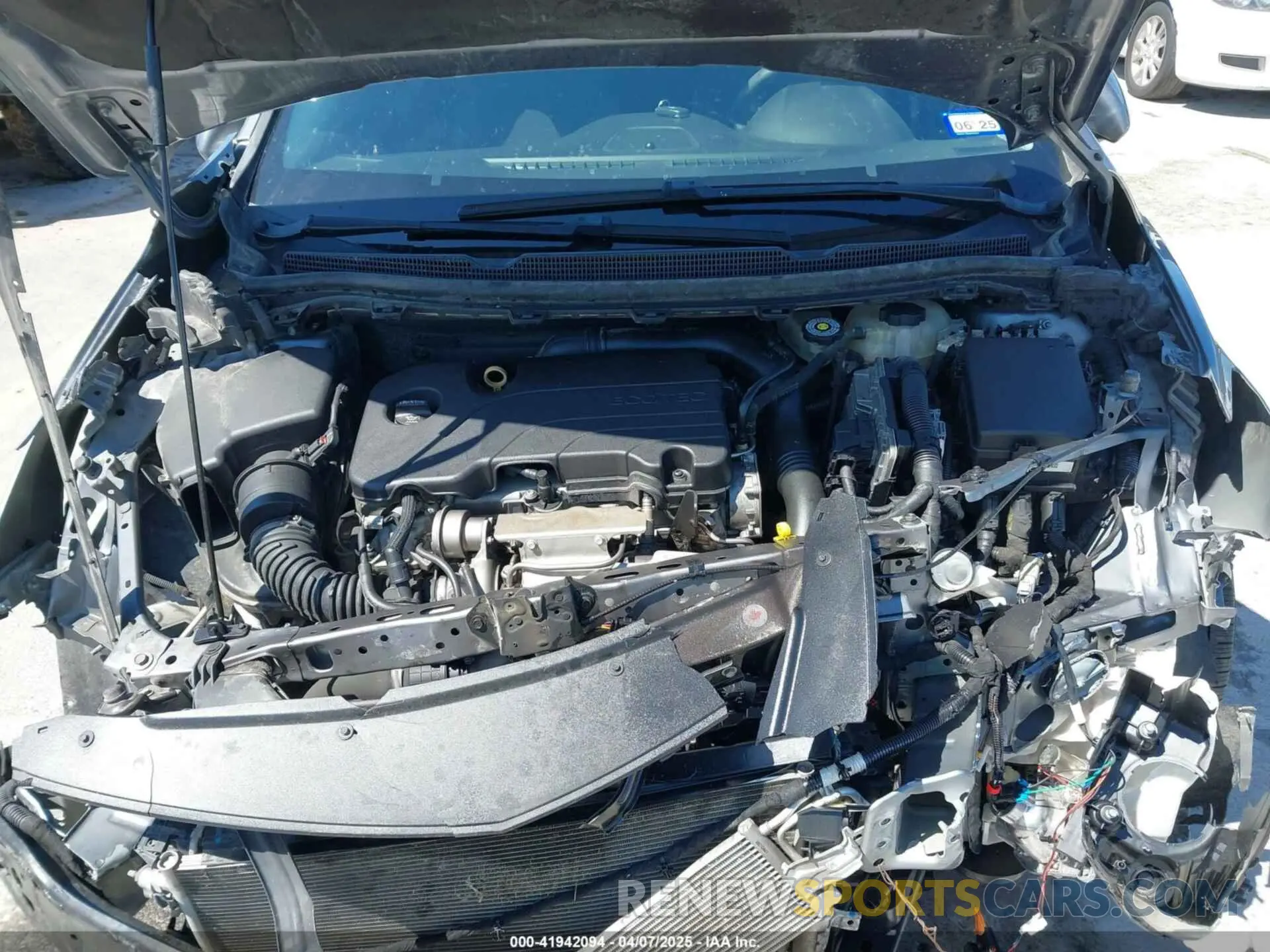 10 Photograph of a damaged car 1G1BE5SM2K7119159 CHEVROLET CRUZE 2019