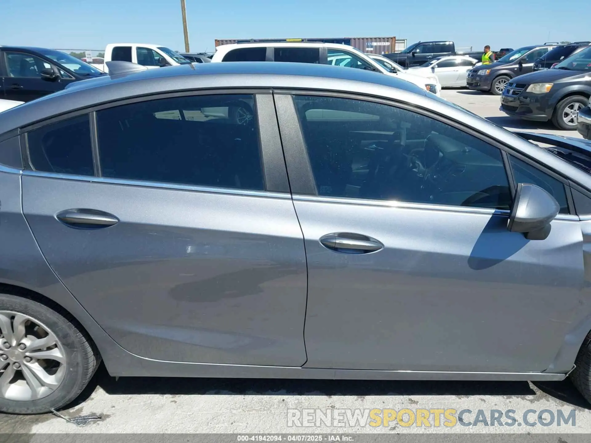 14 Photograph of a damaged car 1G1BE5SM2K7119159 CHEVROLET CRUZE 2019