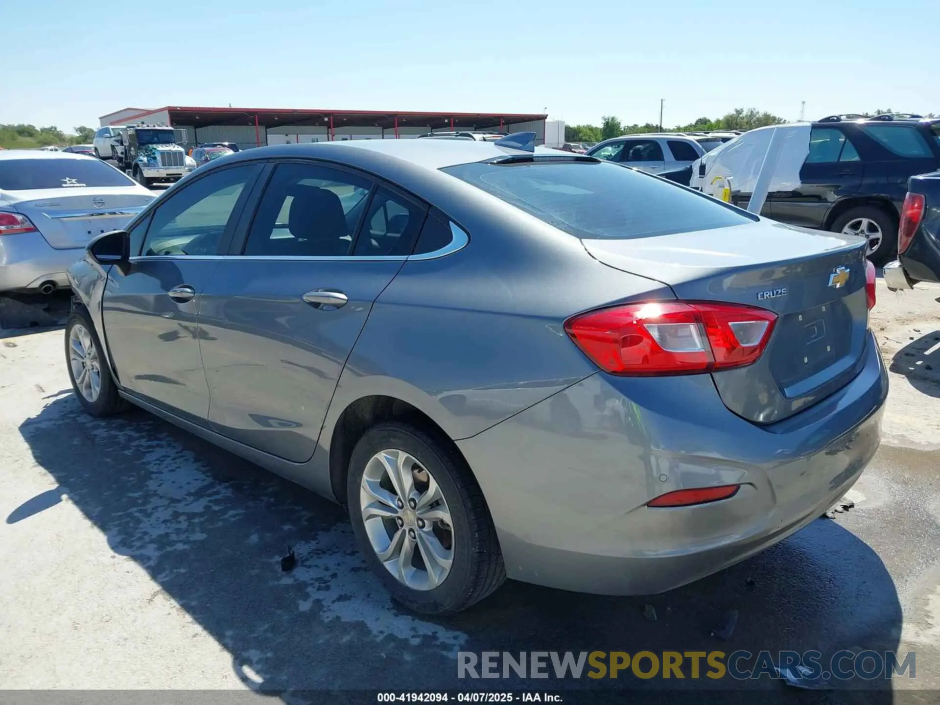 3 Photograph of a damaged car 1G1BE5SM2K7119159 CHEVROLET CRUZE 2019