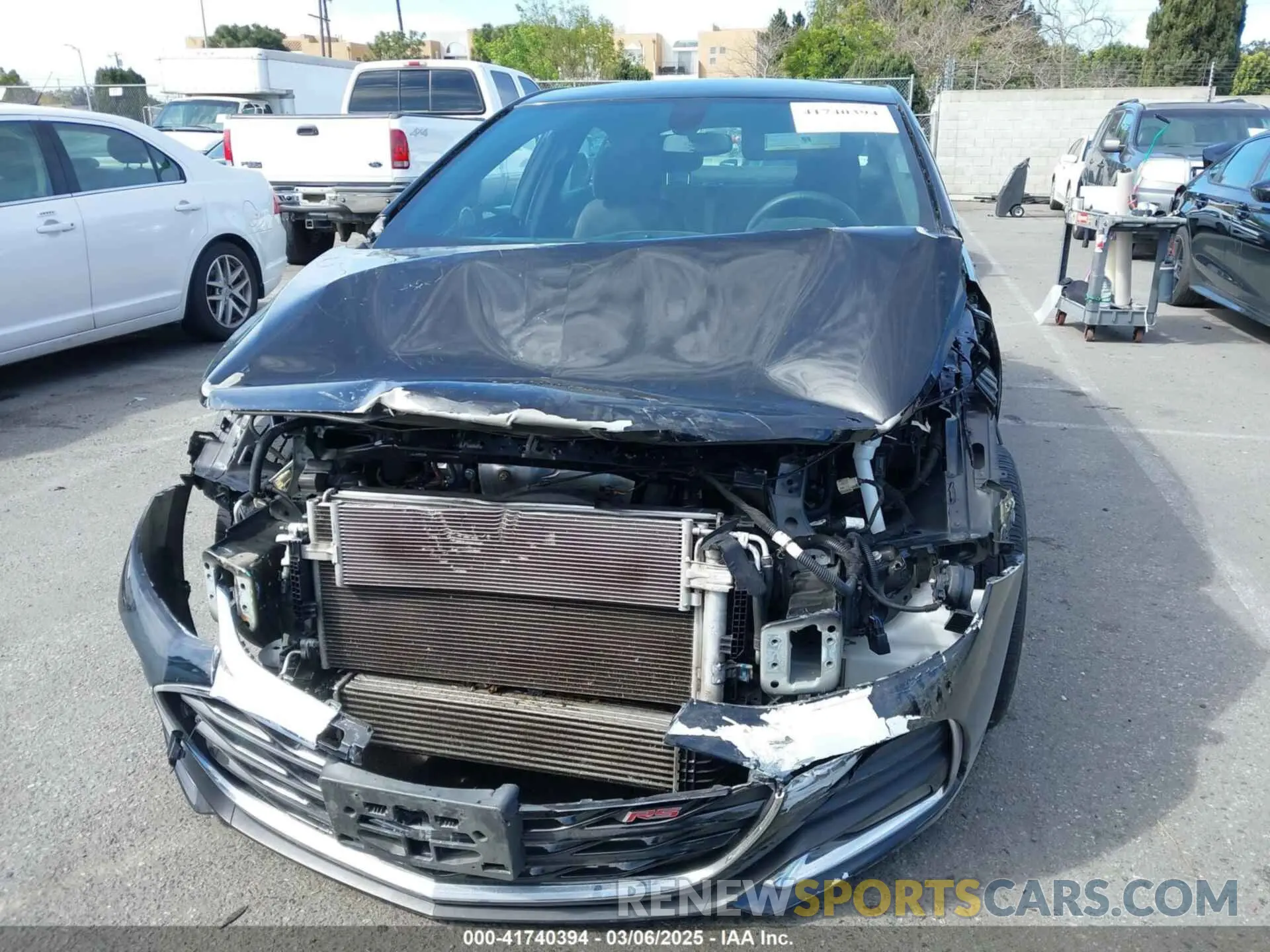 6 Photograph of a damaged car 1G1BE5SM2K7119985 CHEVROLET CRUZE 2019