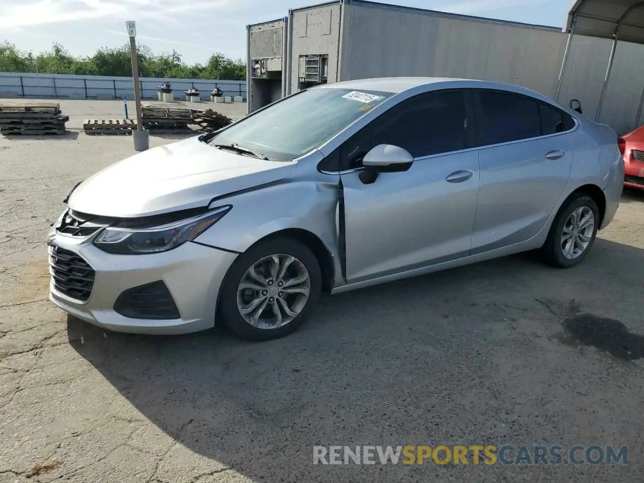 1 Фотография поврежденного автомобиля 1G1BE5SM2K7144725 CHEVROLET CRUZE 2019