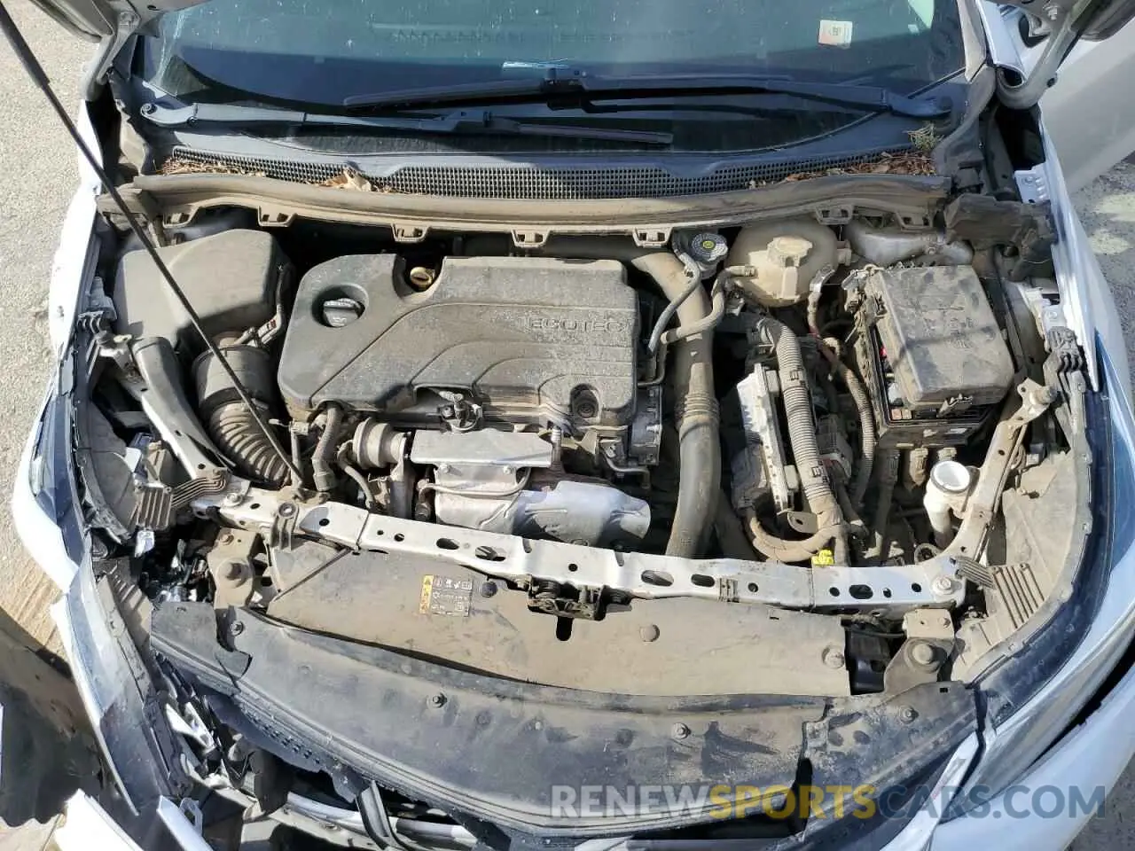 11 Фотография поврежденного автомобиля 1G1BE5SM2K7144725 CHEVROLET CRUZE 2019