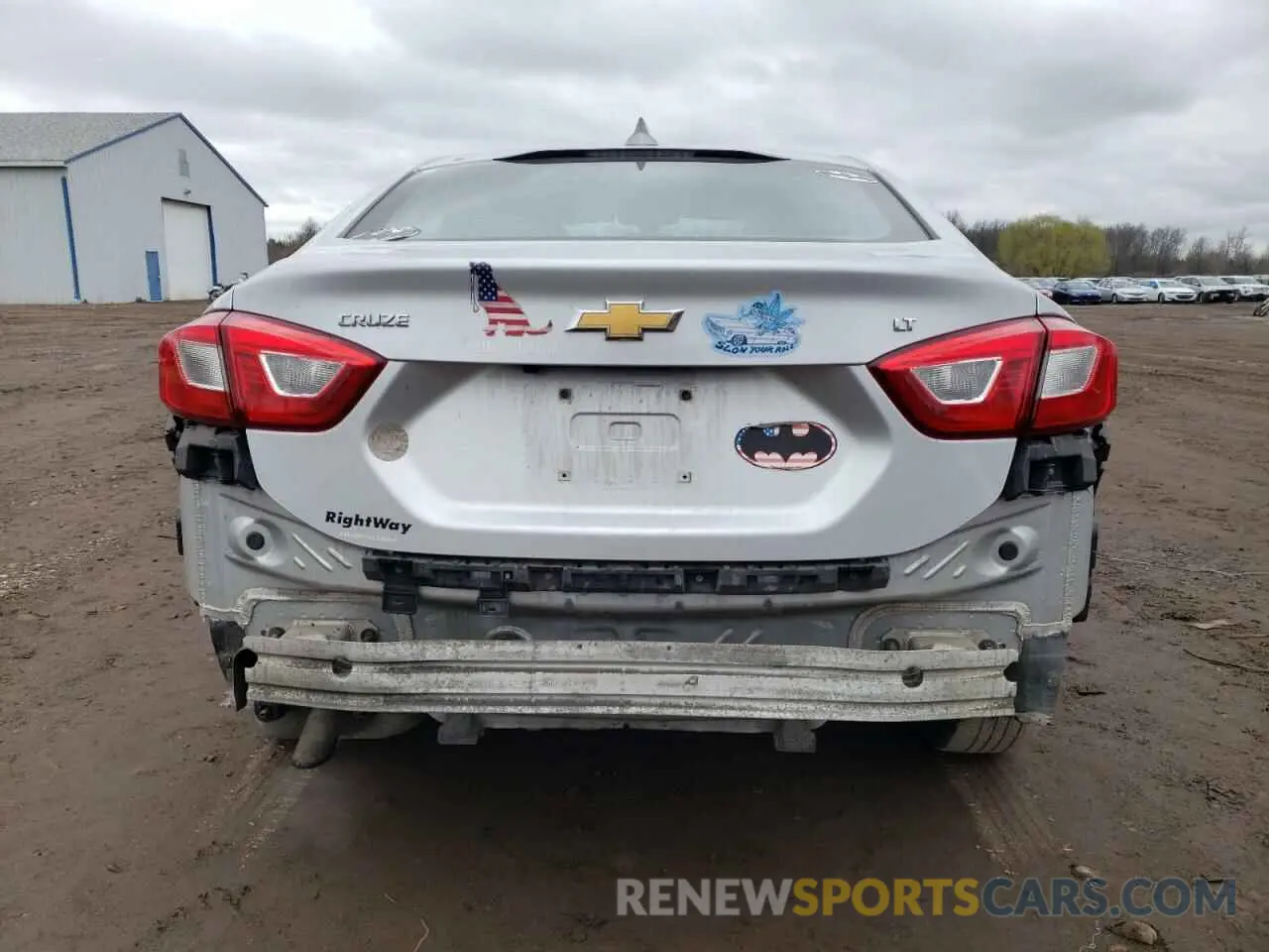 6 Photograph of a damaged car 1G1BE5SM3K7114116 CHEVROLET CRUZE 2019