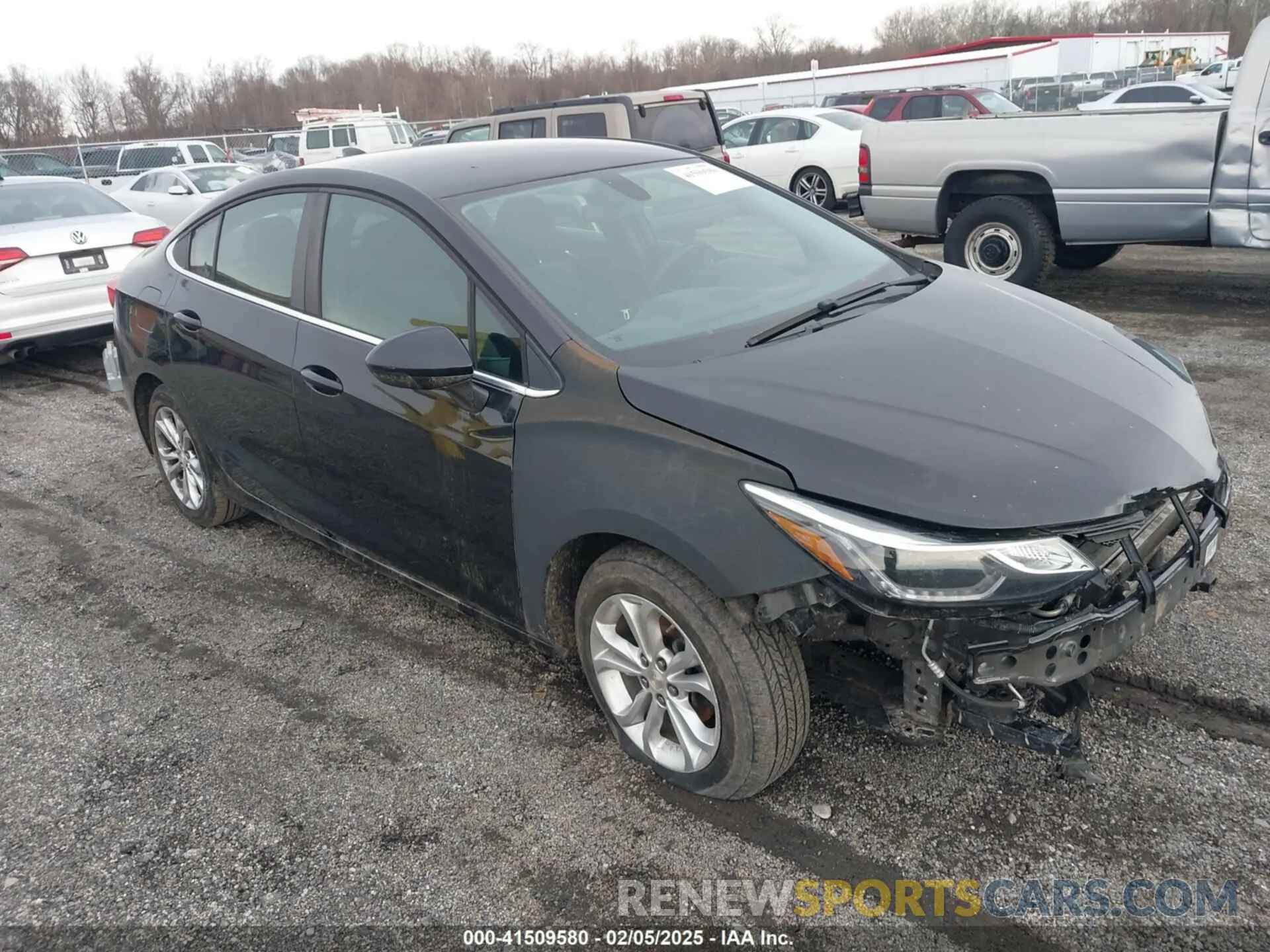 1 Photograph of a damaged car 1G1BE5SM3K7116111 CHEVROLET CRUZE 2019