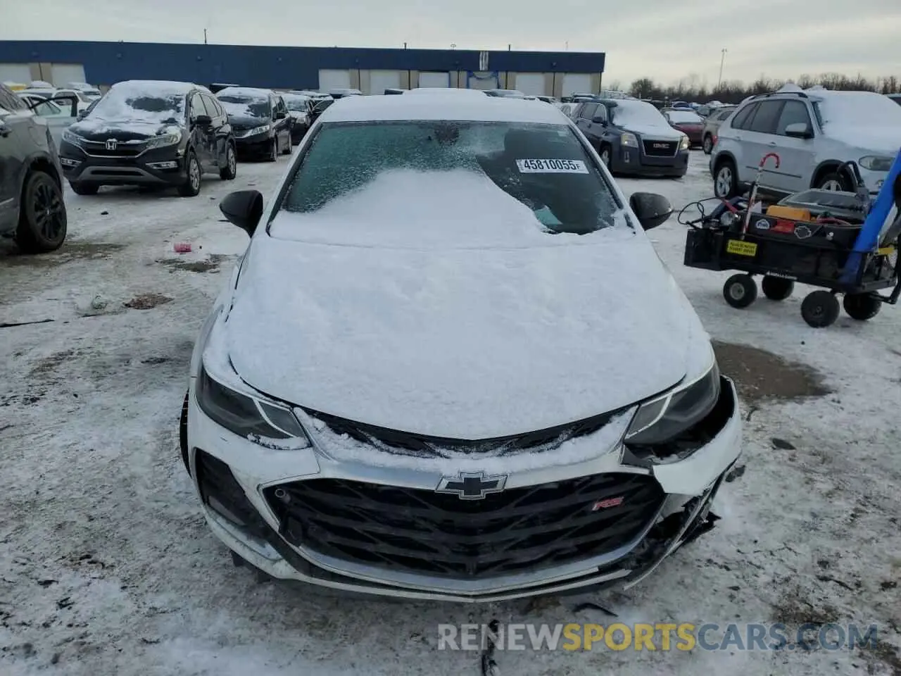 5 Photograph of a damaged car 1G1BE5SM3K7138075 CHEVROLET CRUZE 2019