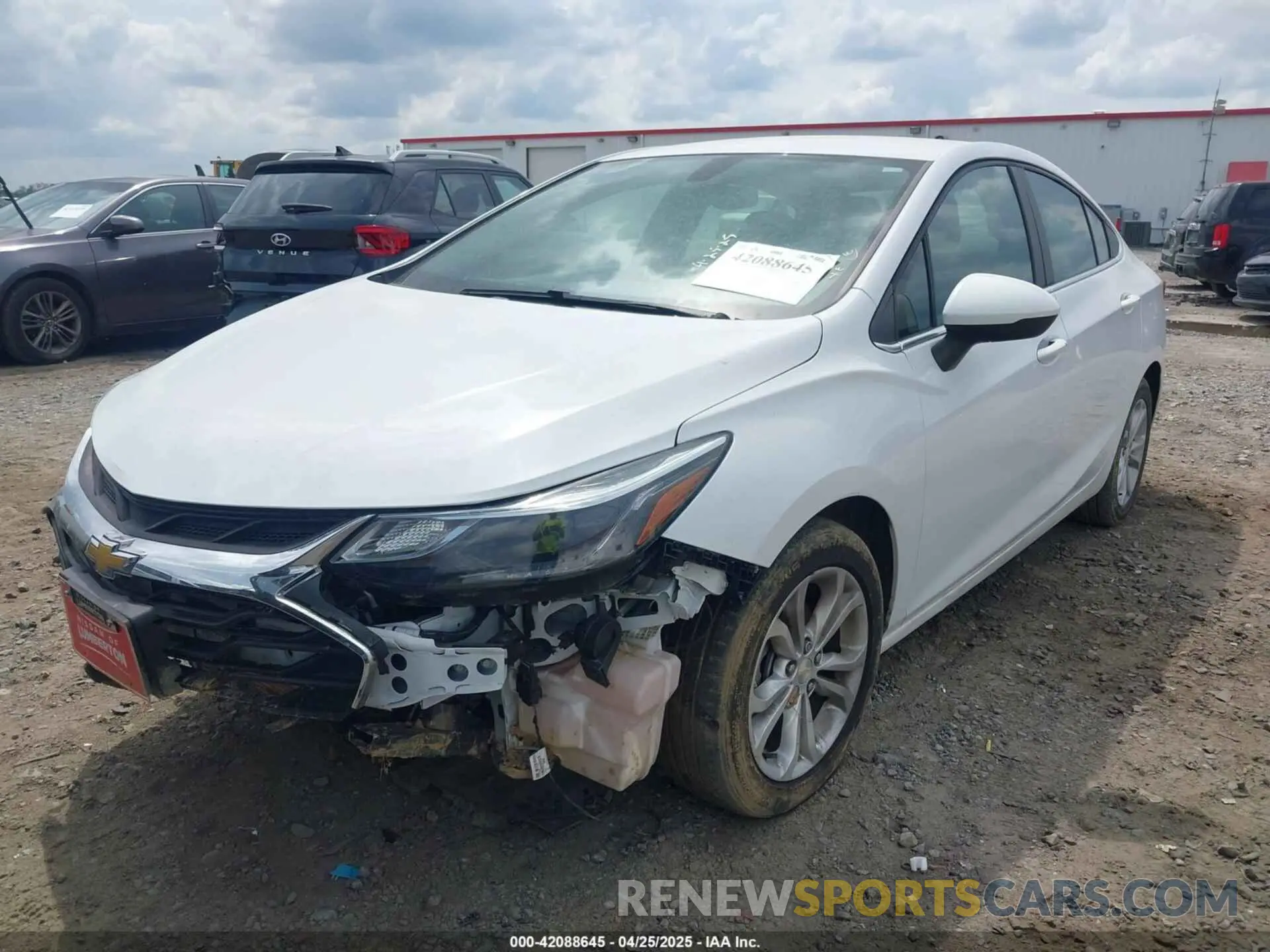 6 Photograph of a damaged car 1G1BE5SM5K7114313 CHEVROLET CRUZE 2019