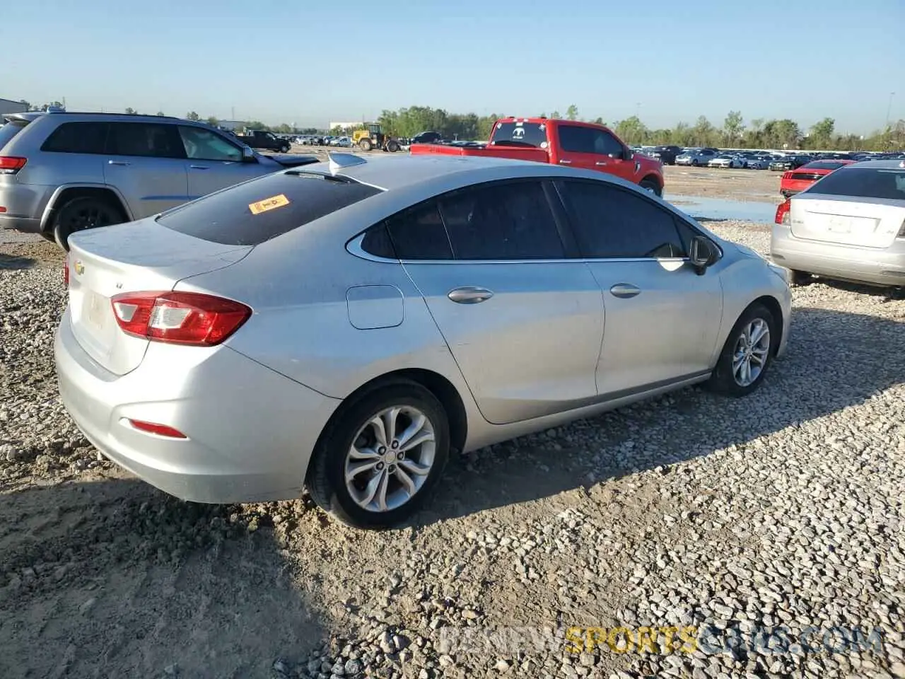 3 Photograph of a damaged car 1G1BE5SM5K7145559 CHEVROLET CRUZE 2019