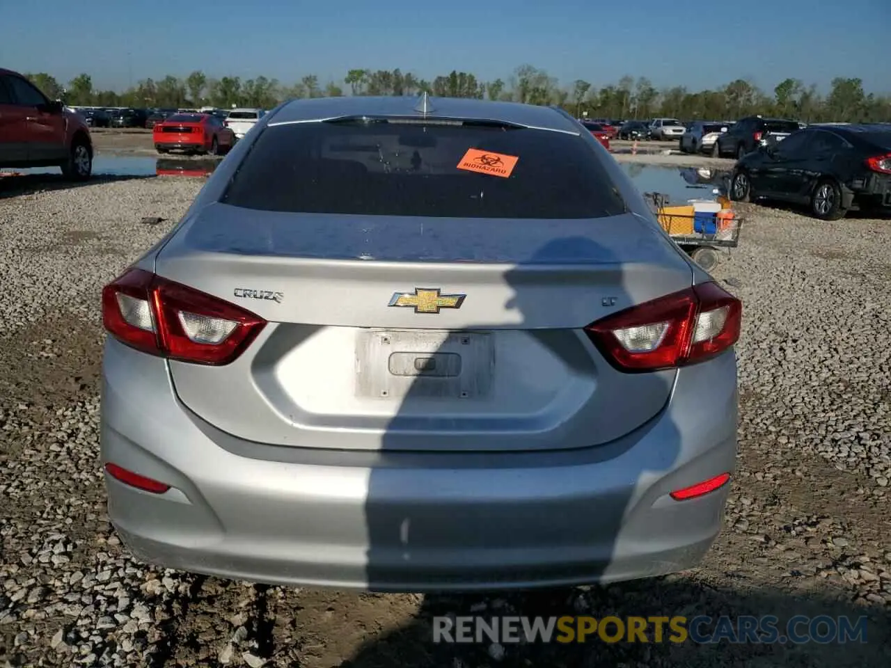 6 Photograph of a damaged car 1G1BE5SM5K7145559 CHEVROLET CRUZE 2019