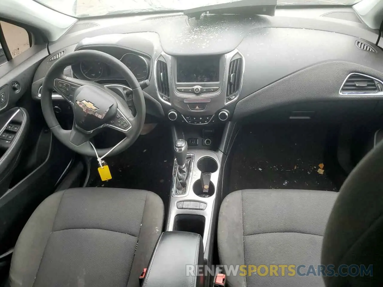 8 Фотография поврежденного автомобиля 1G1BE5SM5K7146193 CHEVROLET CRUZE 2019
