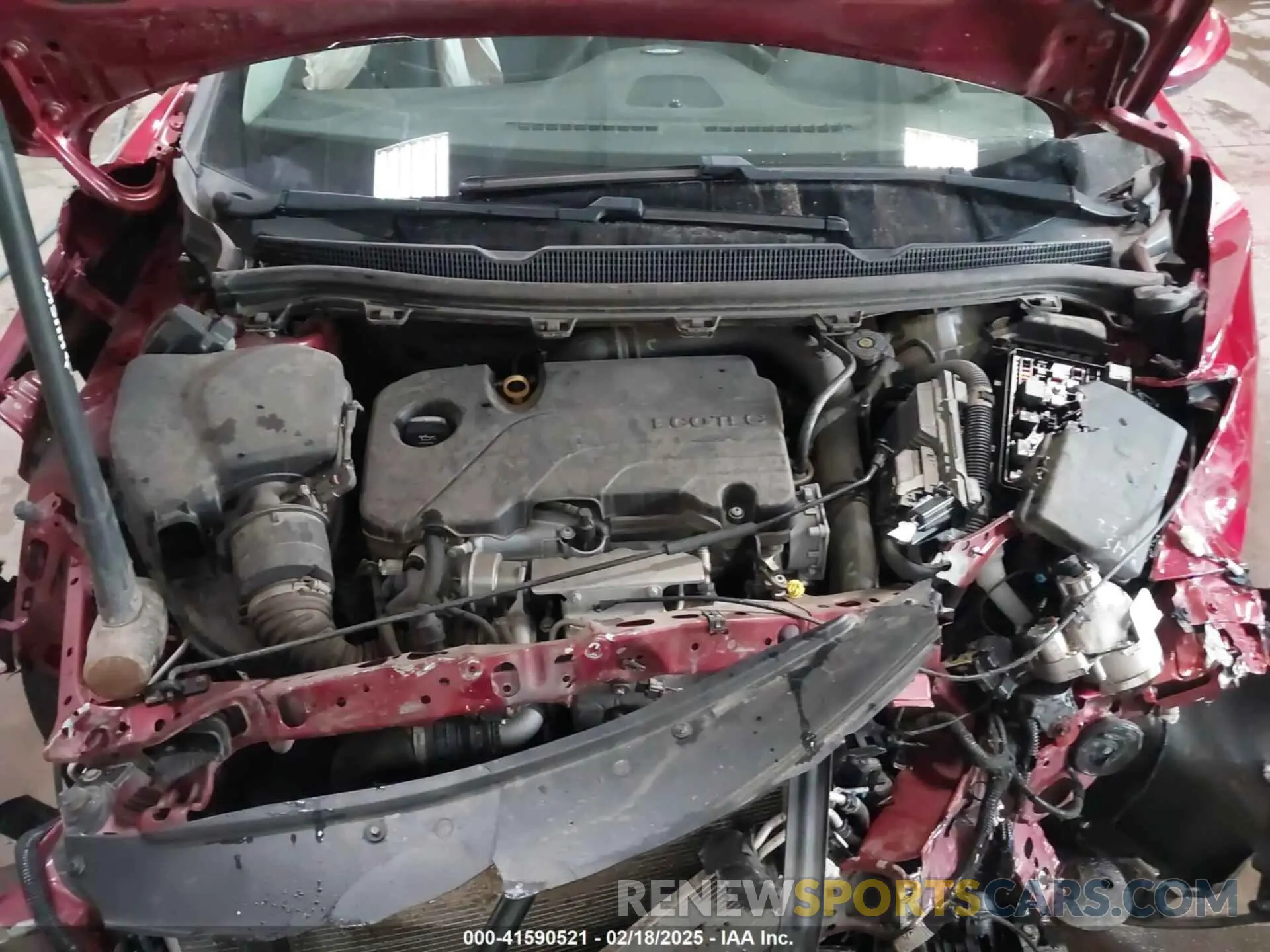 10 Photograph of a damaged car 1G1BE5SM6K7103756 CHEVROLET CRUZE 2019