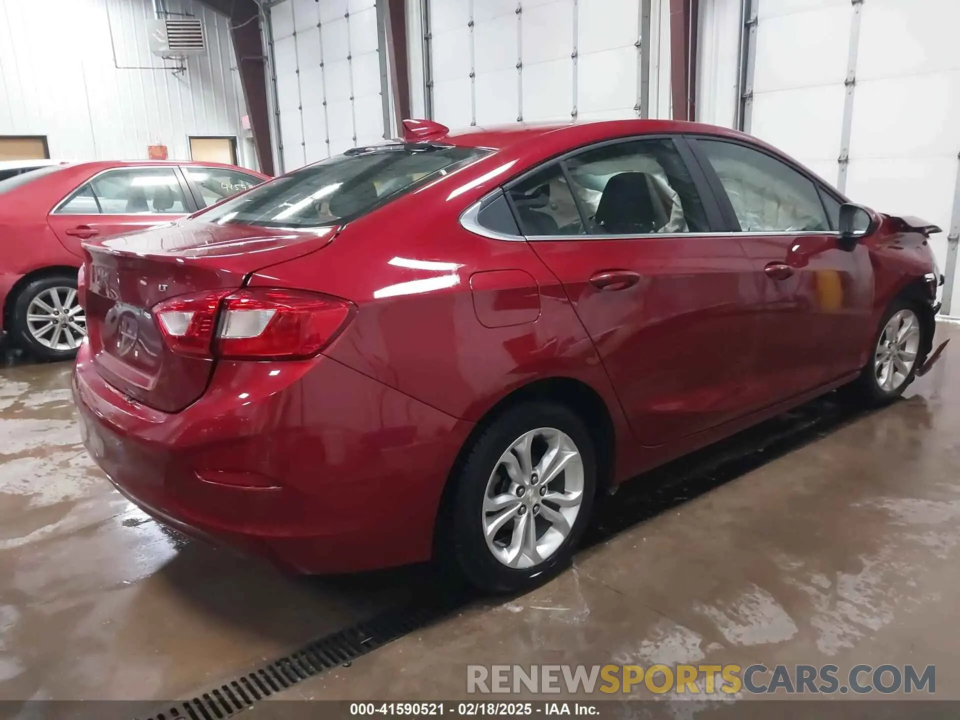 4 Photograph of a damaged car 1G1BE5SM6K7103756 CHEVROLET CRUZE 2019