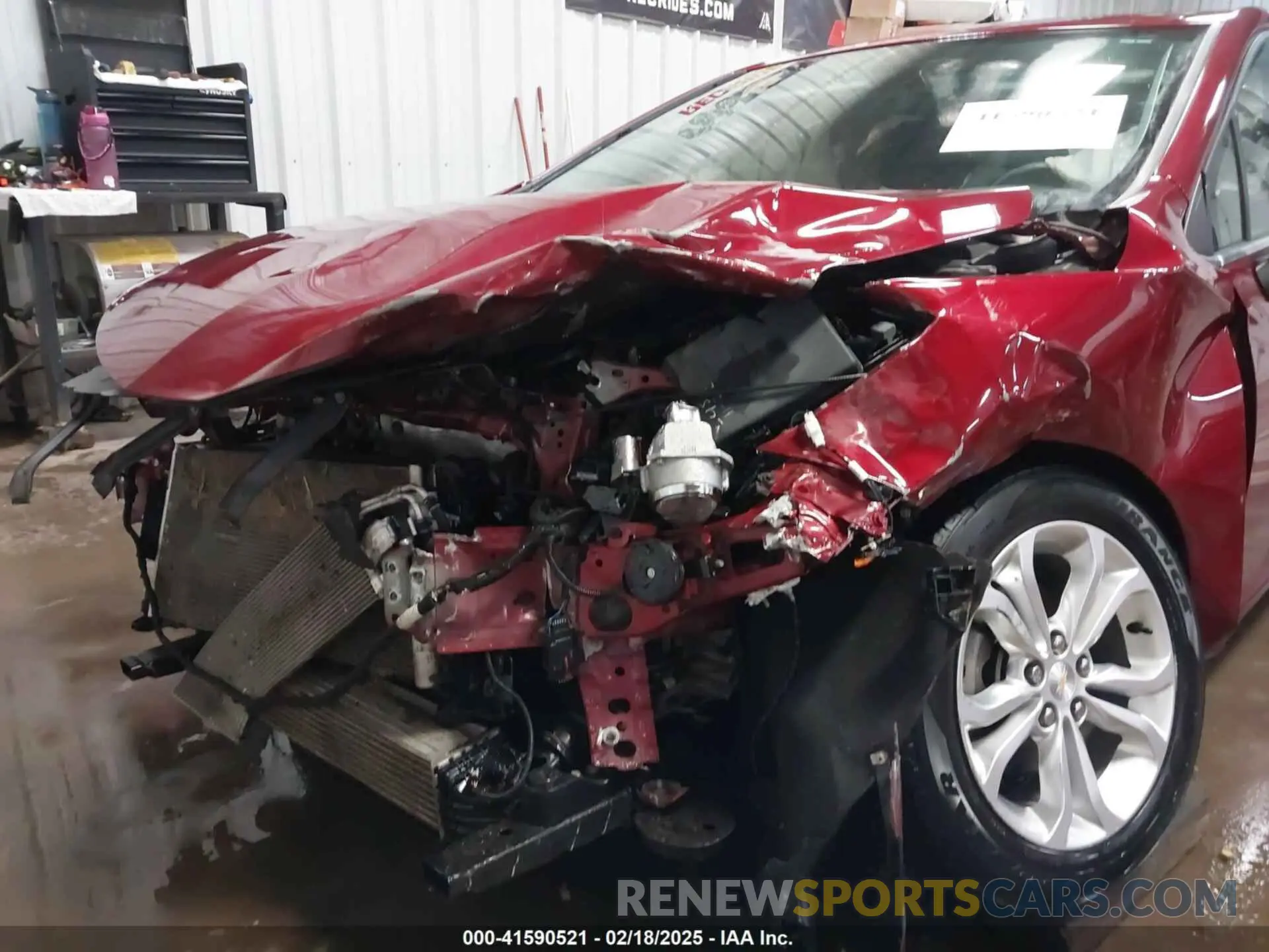 6 Photograph of a damaged car 1G1BE5SM6K7103756 CHEVROLET CRUZE 2019