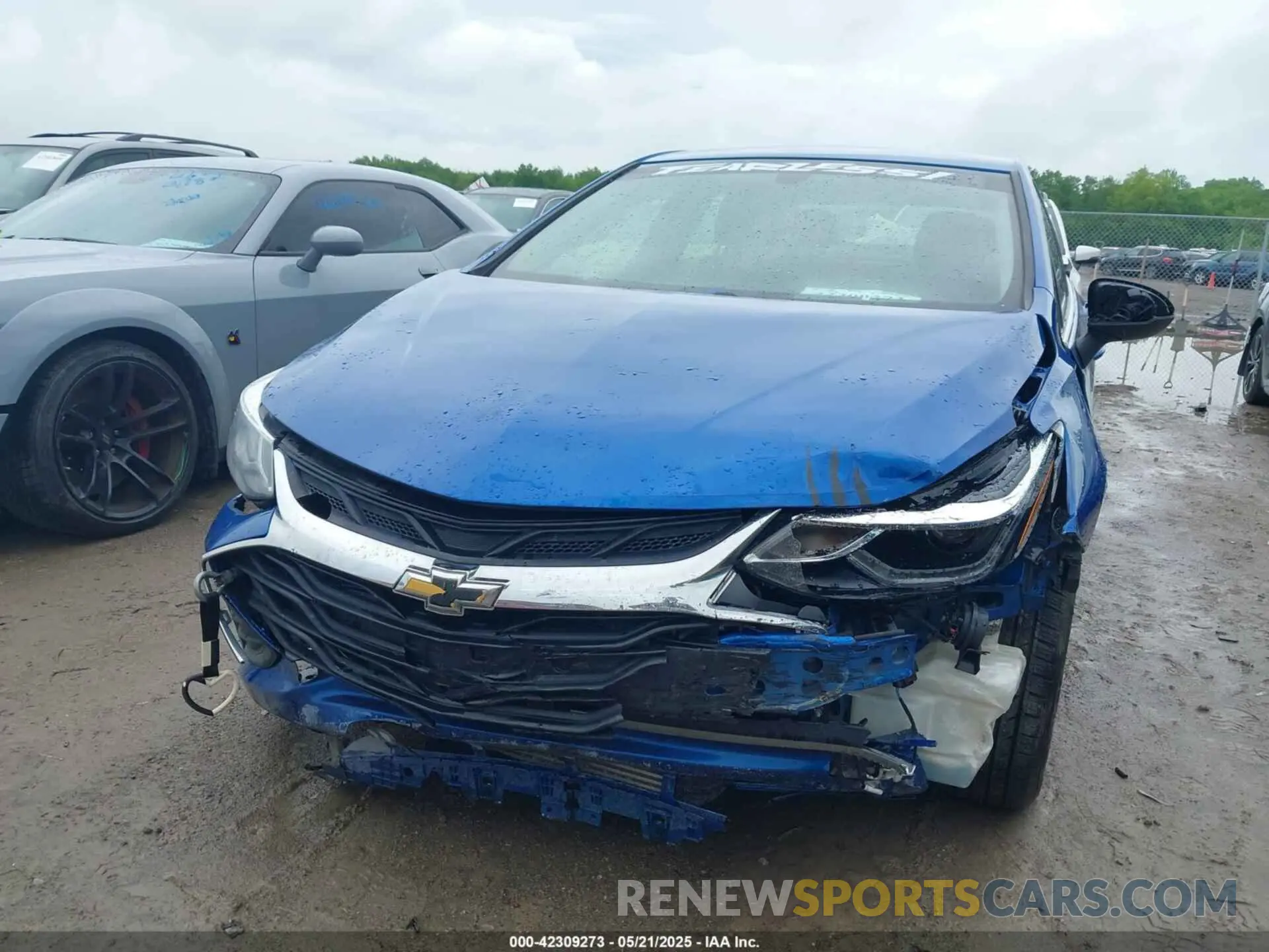 6 Photograph of a damaged car 1G1BE5SM6K7106334 CHEVROLET CRUZE 2019