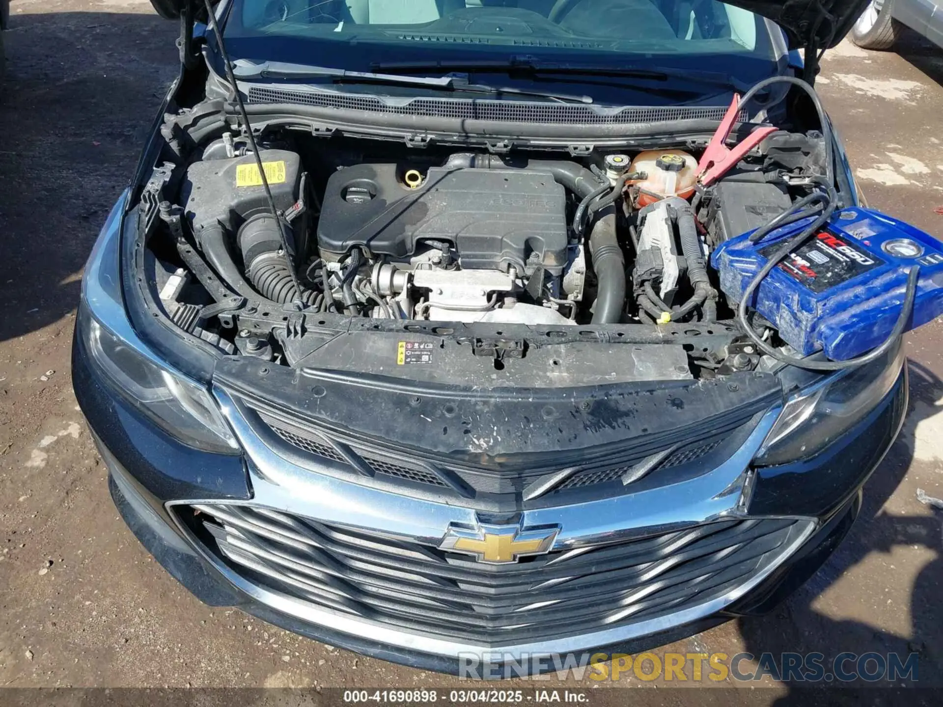 10 Photograph of a damaged car 1G1BE5SM6K7124879 CHEVROLET CRUZE 2019
